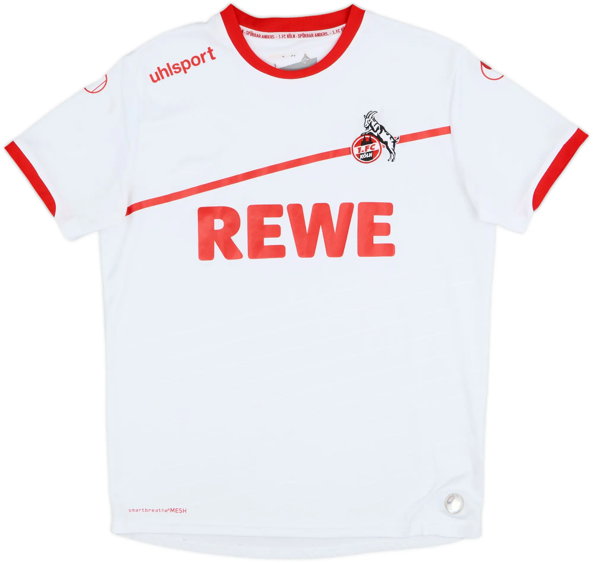 adidas FC Koln Mens SS Home Shirt 2018/19