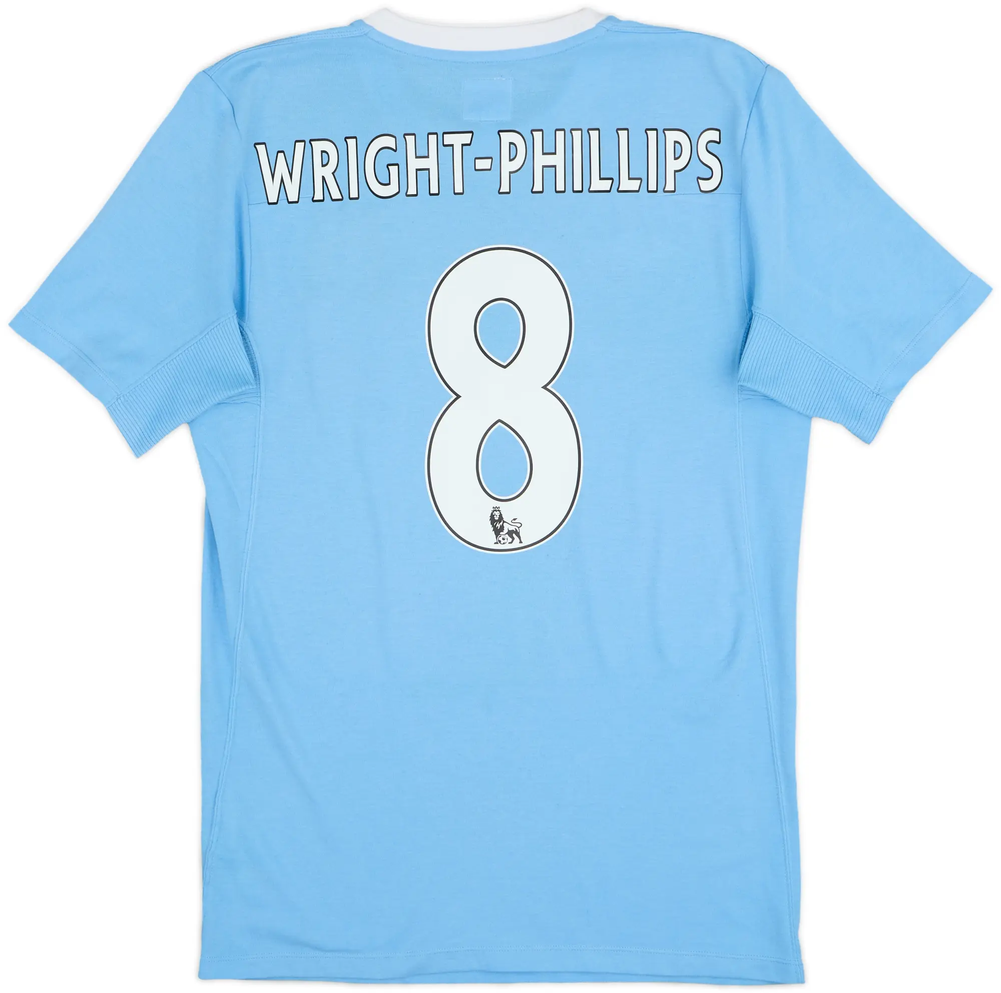 2009-10 Manchester City Home Shirt Wright-Phillips #8 - 9/10 - (S)