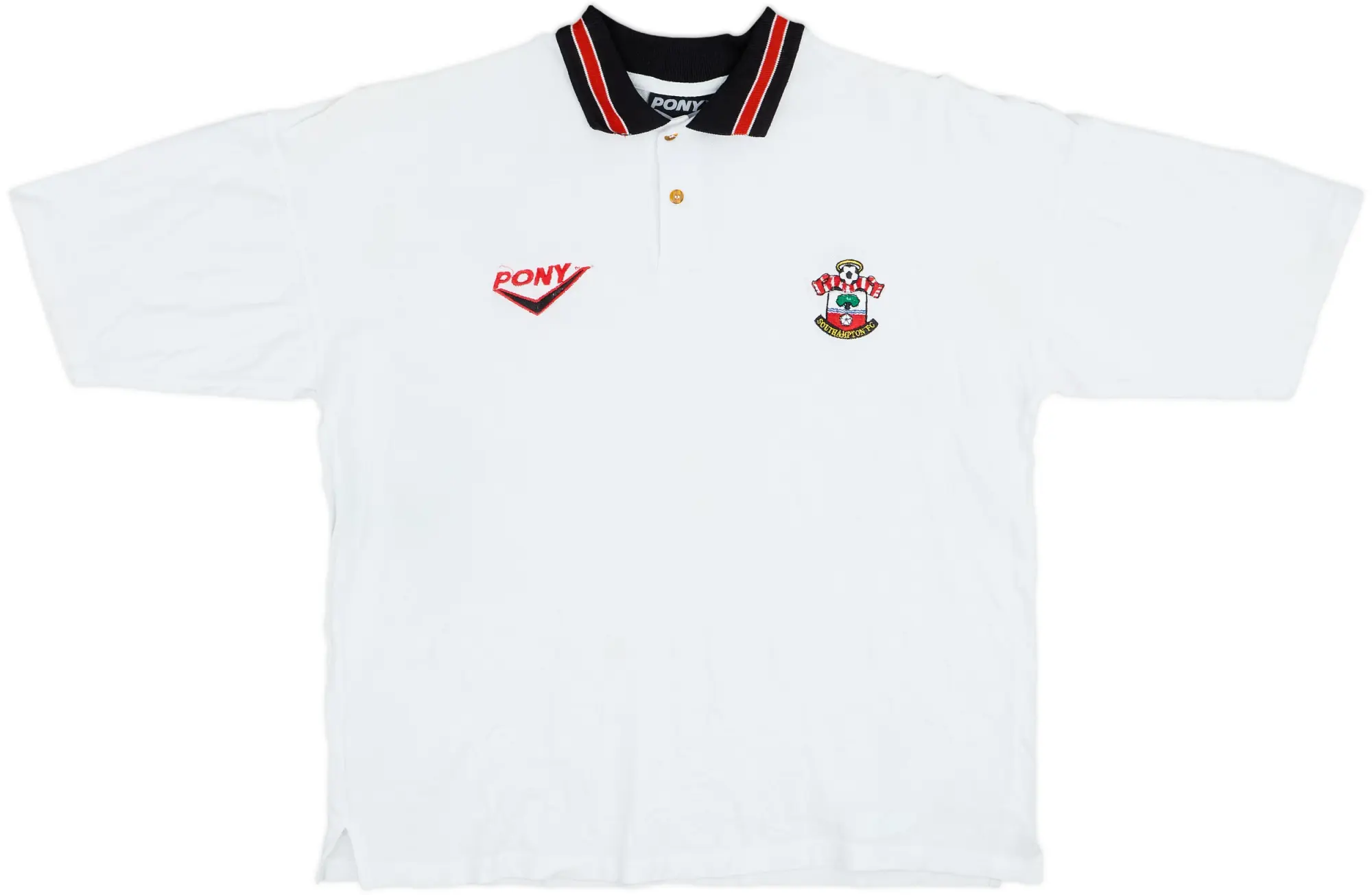 1996-97 Southampton Pony Polo Shirt - 7/10 - (L)