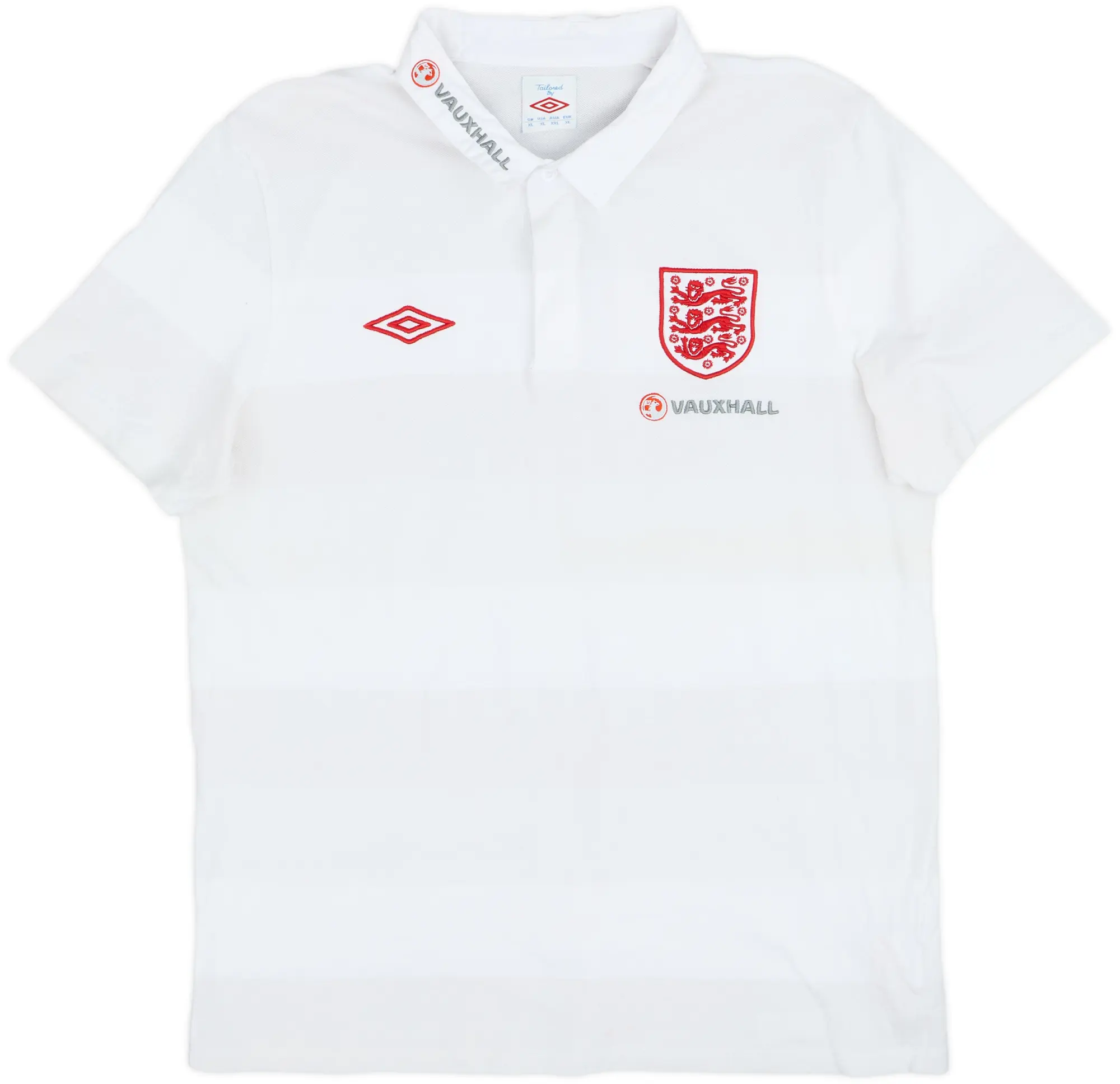 2012-13 England Umbro Polo Shirt - 7/10 - (XL)