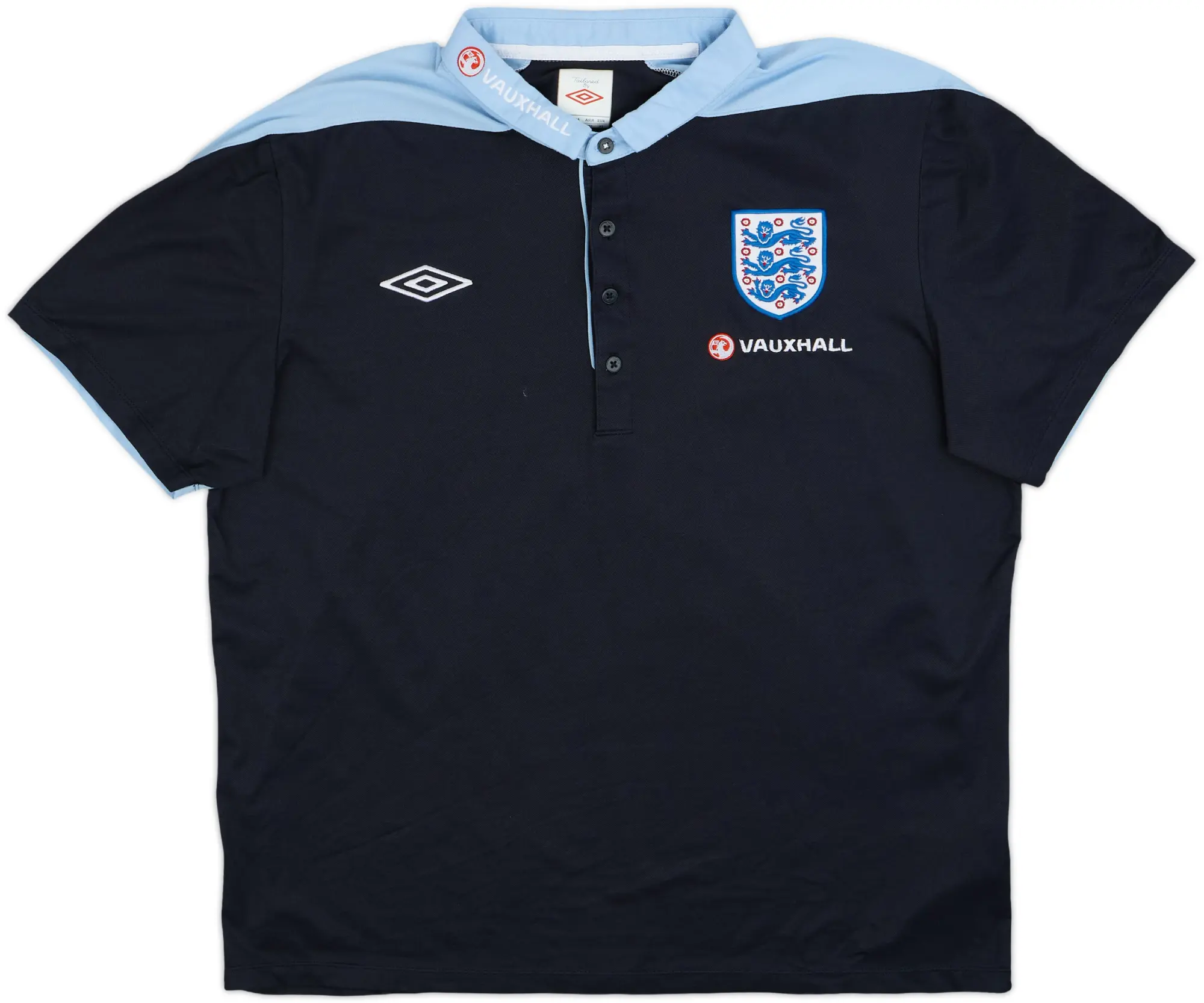 2011-12 England Umbro Polo Shirt - 8/10 - (XL)
