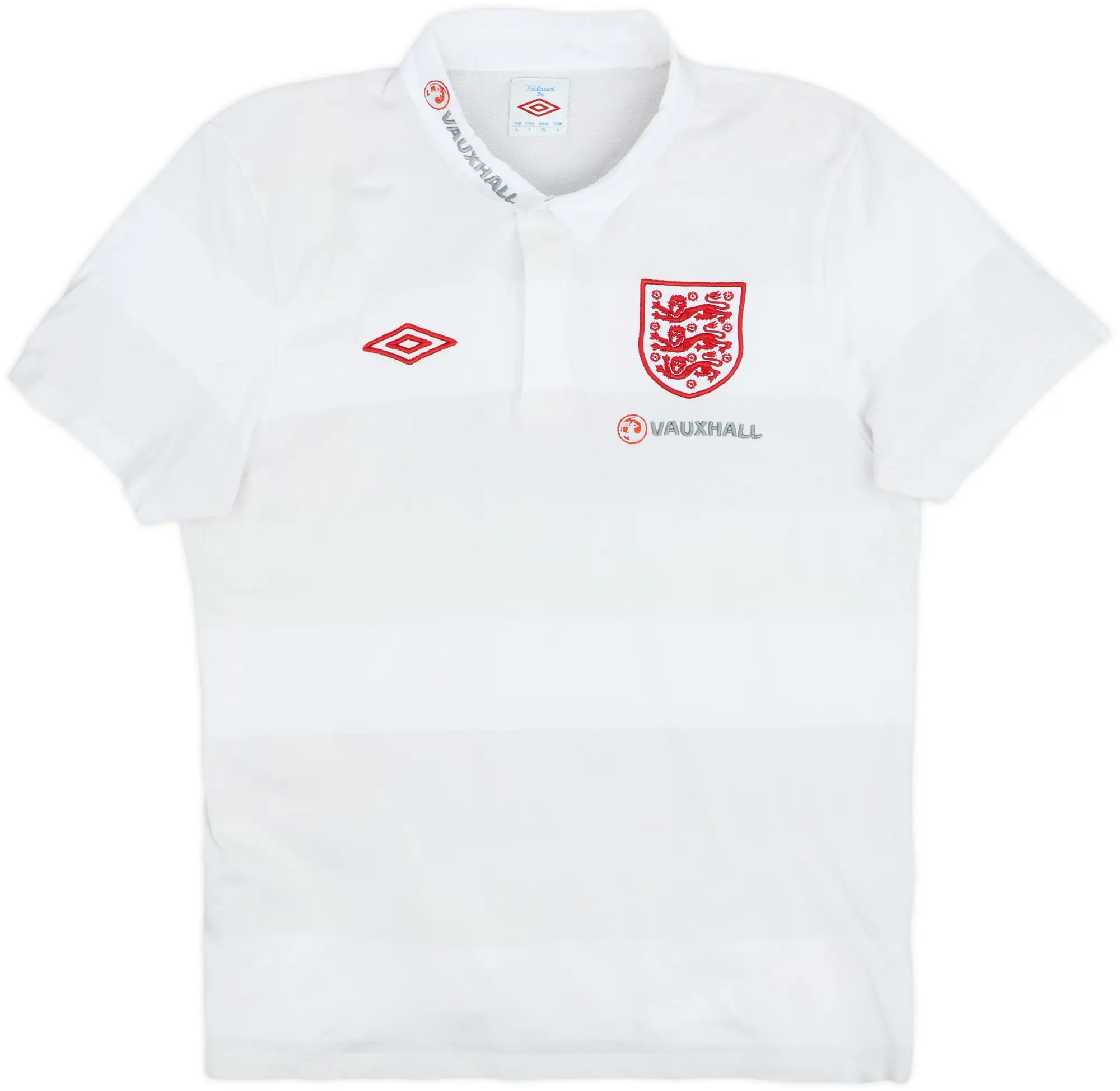 2012-13 England Umbro Polo Shirt - 9/10 - (L)