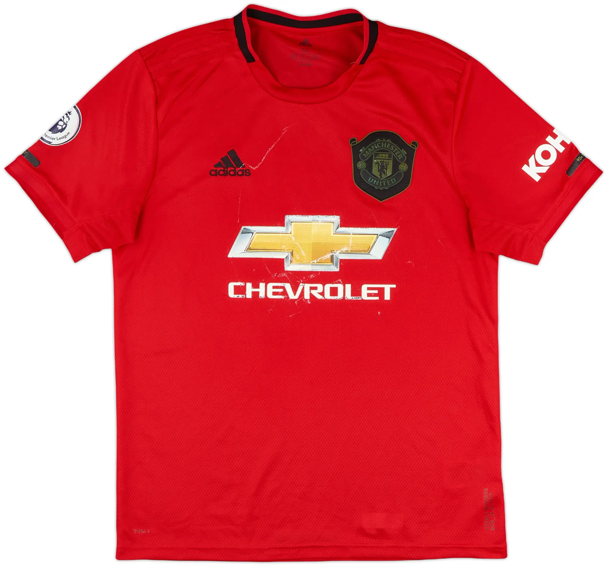 adidas Manchester United Mens SS Home Shirt 2019/20