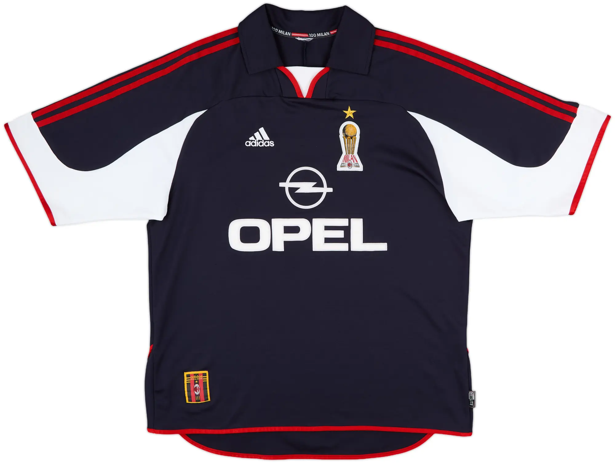1999-00 AC Milan Centenary Third Shirt - 9/10 - (L)