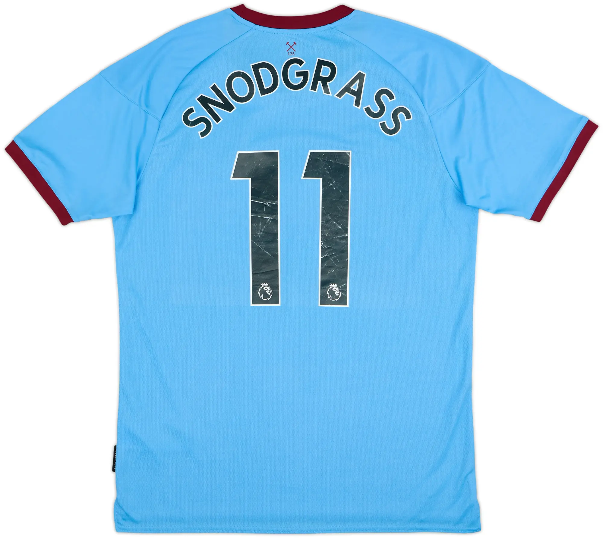 2020-21 West Ham Away Shirt Snodgrass #11 - 5/10 - (L)