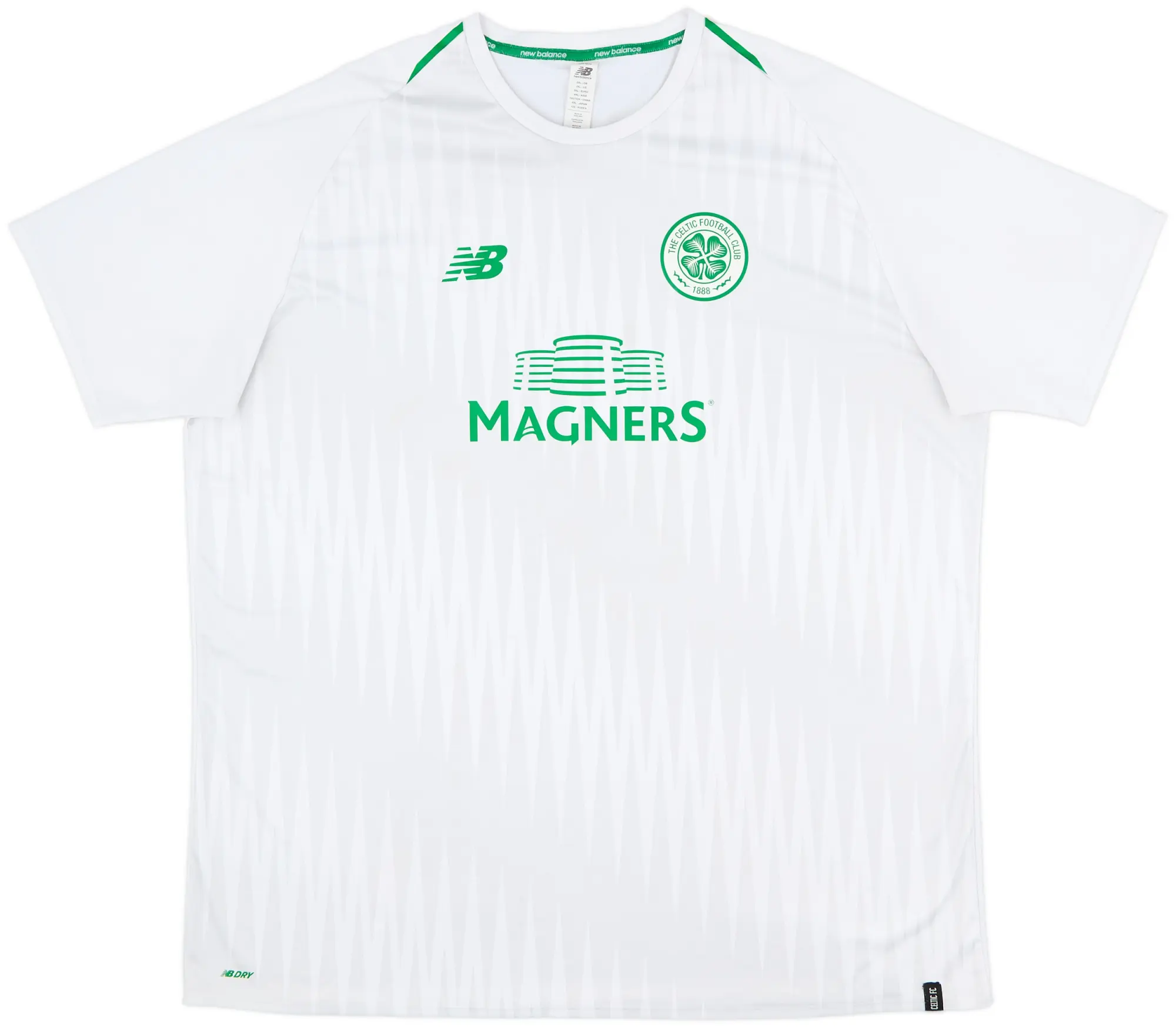 2018-19 Celtic New Balance Training Shirt - 5/10 - (3XL)