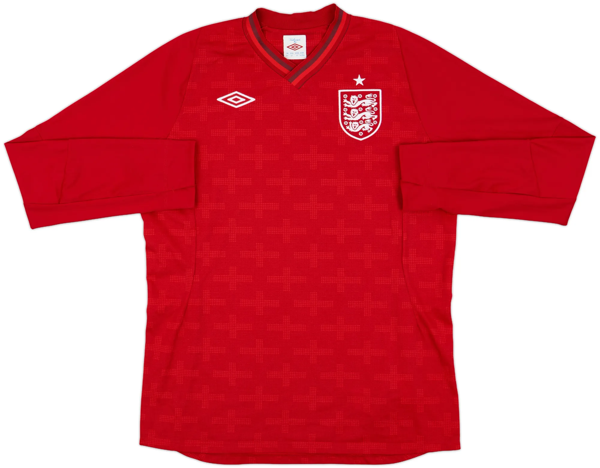 Umbro England Mens LS Goalkeeper Home Shirt 2012