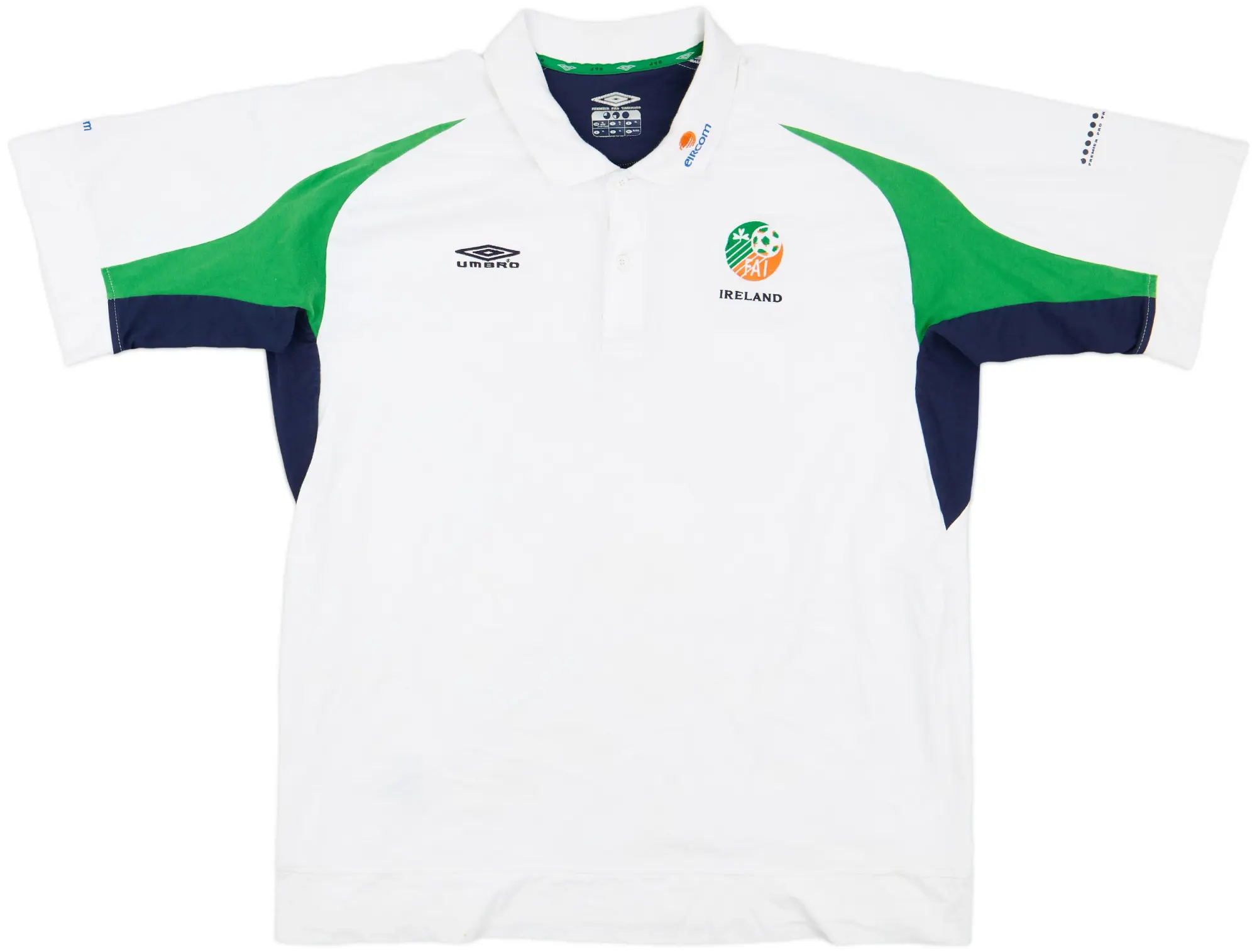 2002-04 Ireland Umbro Polo Shirt - 7/10 - (XL)
