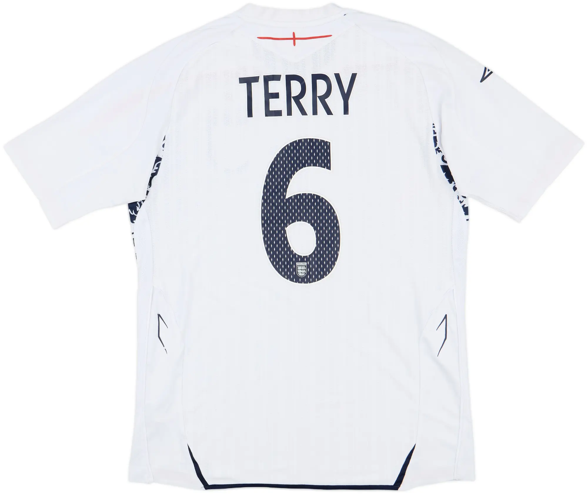 2007-09 England Home Shirt Terry #6 - 5/10 - (M)