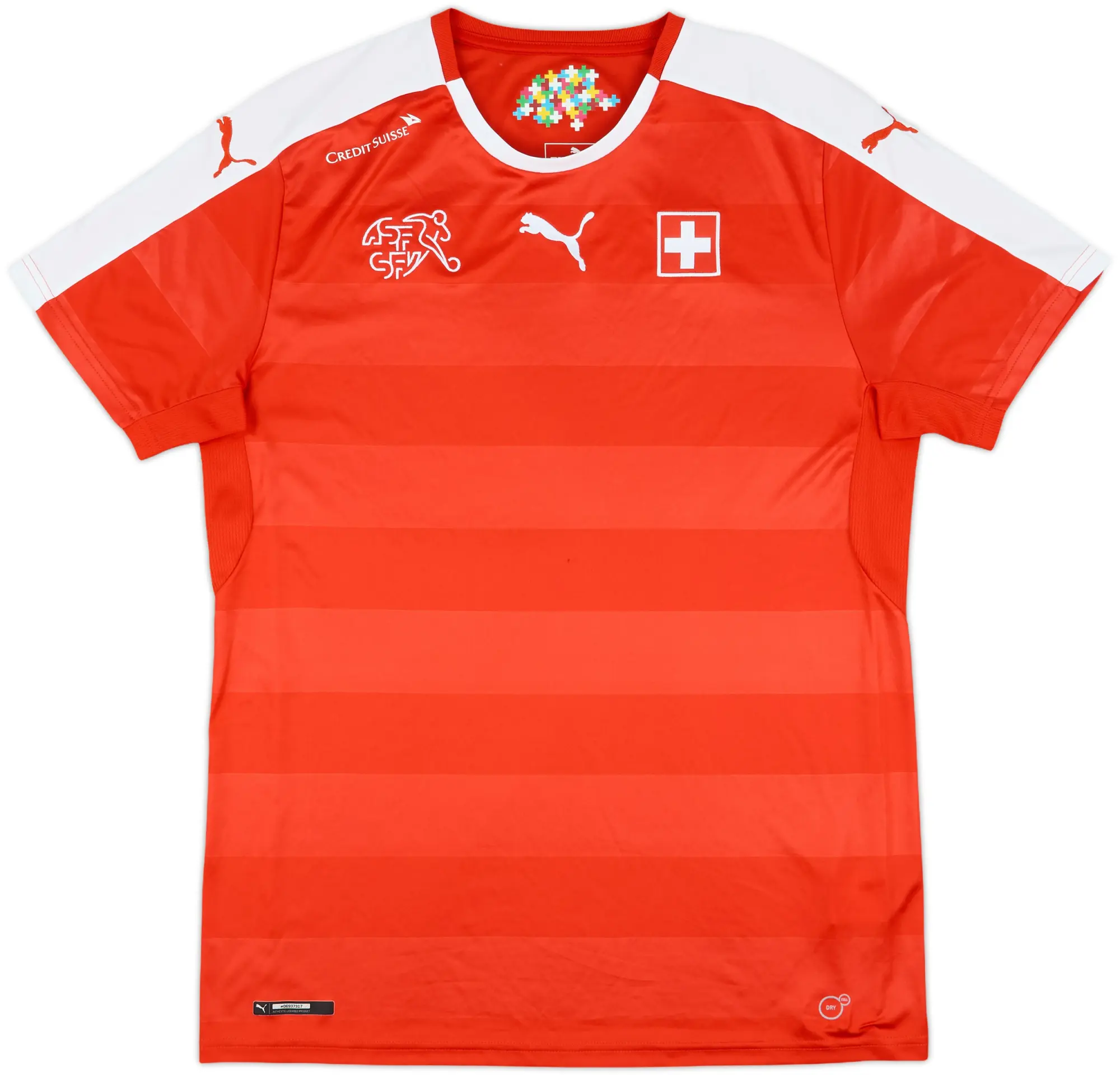 2016-17 Switzerland Home Shirt - 6/10 - (L)