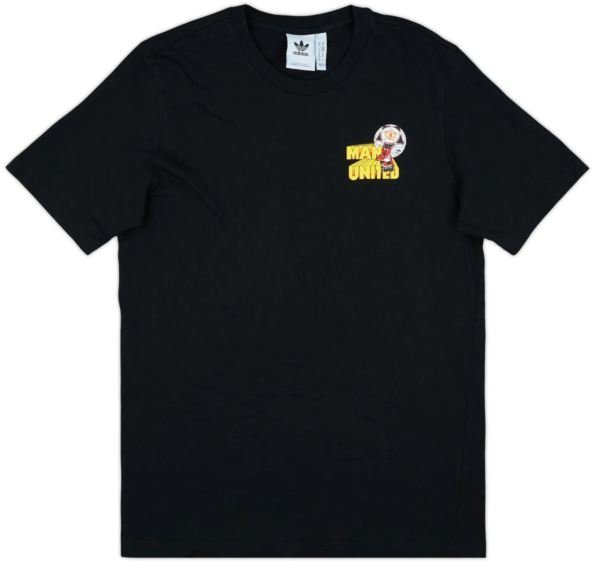 2022-23 Manchester United adidas Graphic Tee - 8/10 - (M)