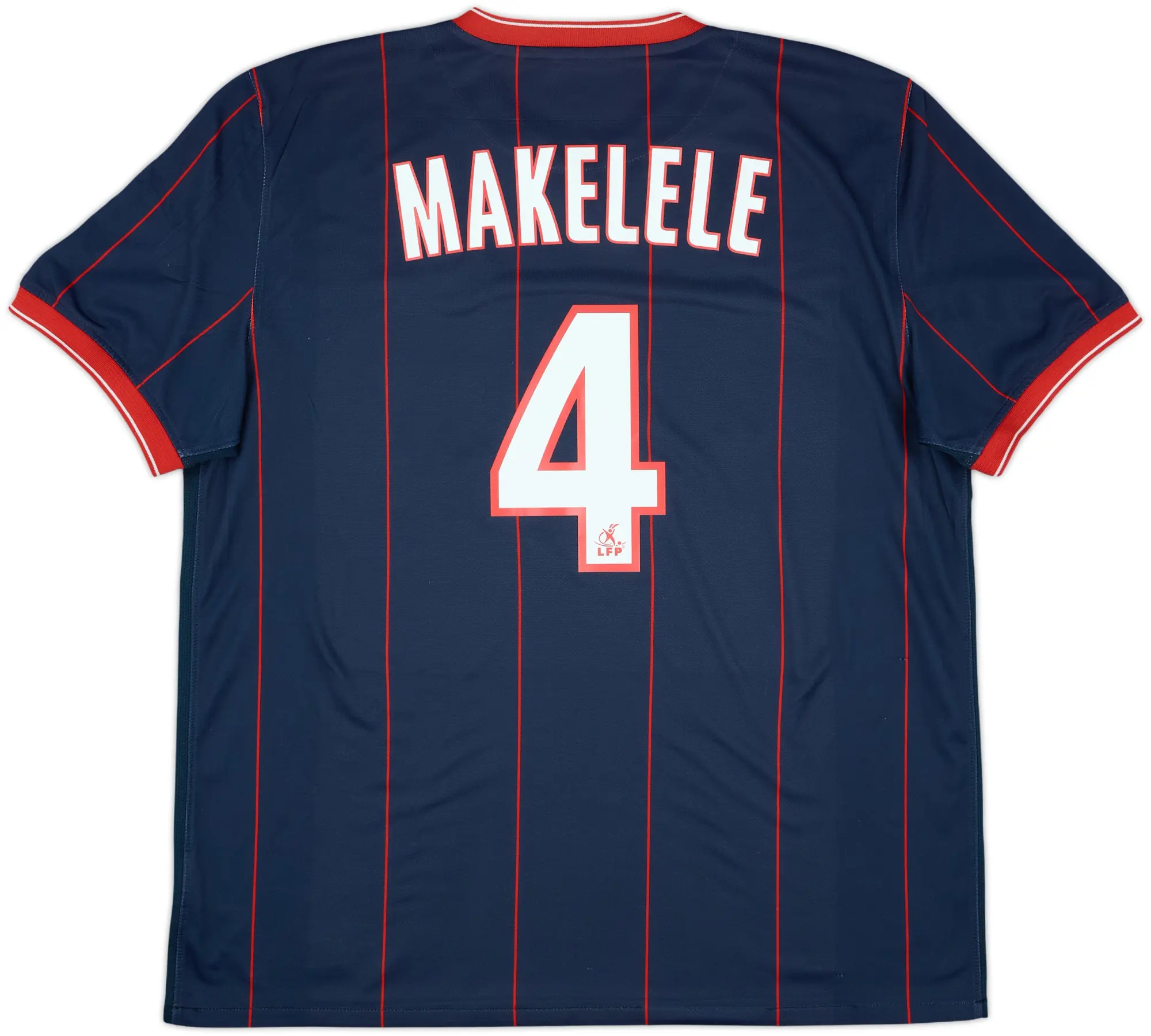 2009-10 Paris Saint-Germain Home Shirt Makelele #4 - 5/10 - (XL)