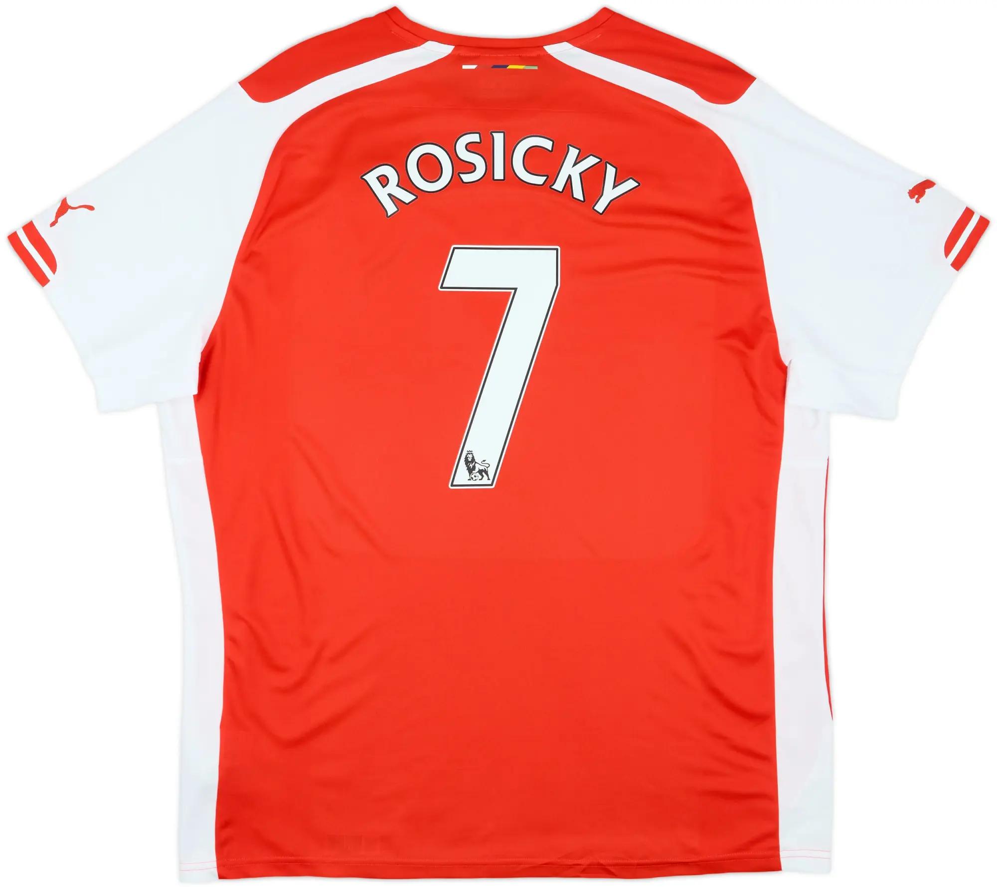 2014-15 Arsenal Home Shirt Rosicky #7 - 8/10 - (XXL)