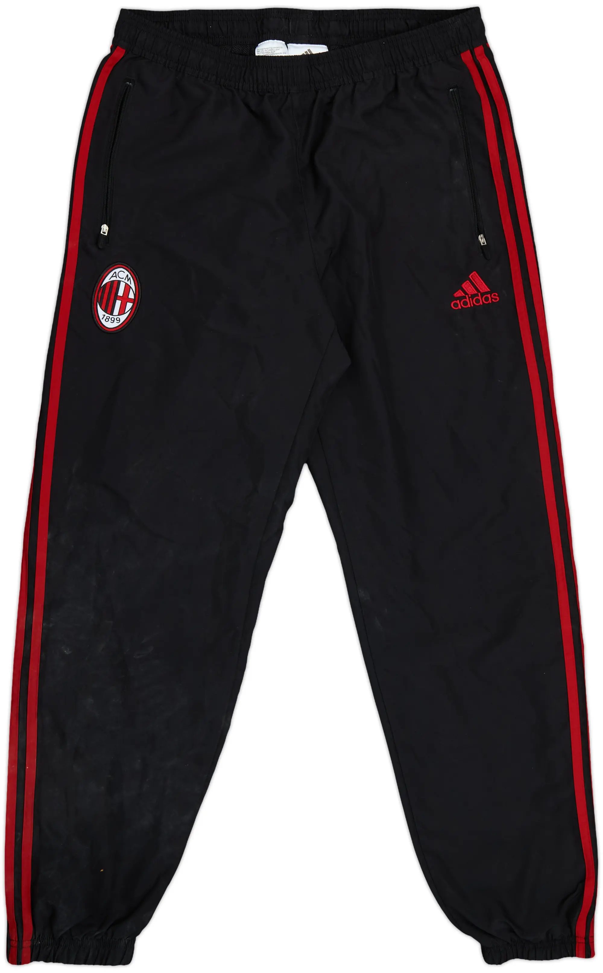 2014-15 AC Milan adidas Track Pants/Bottoms - 6/10 - (M)