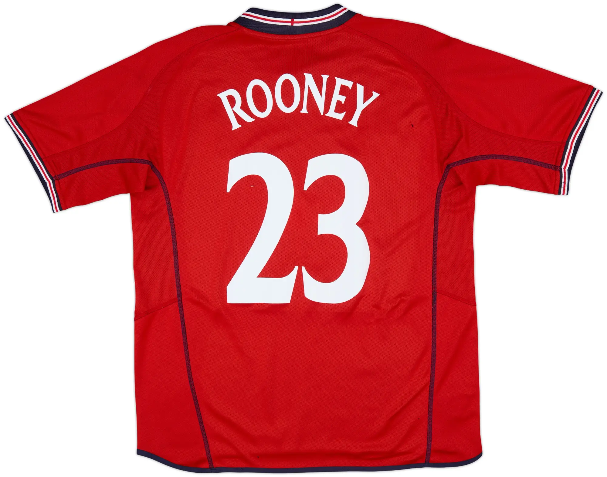 2002-04 England Away Shirt Rooney #23 - 7/10 - (L)