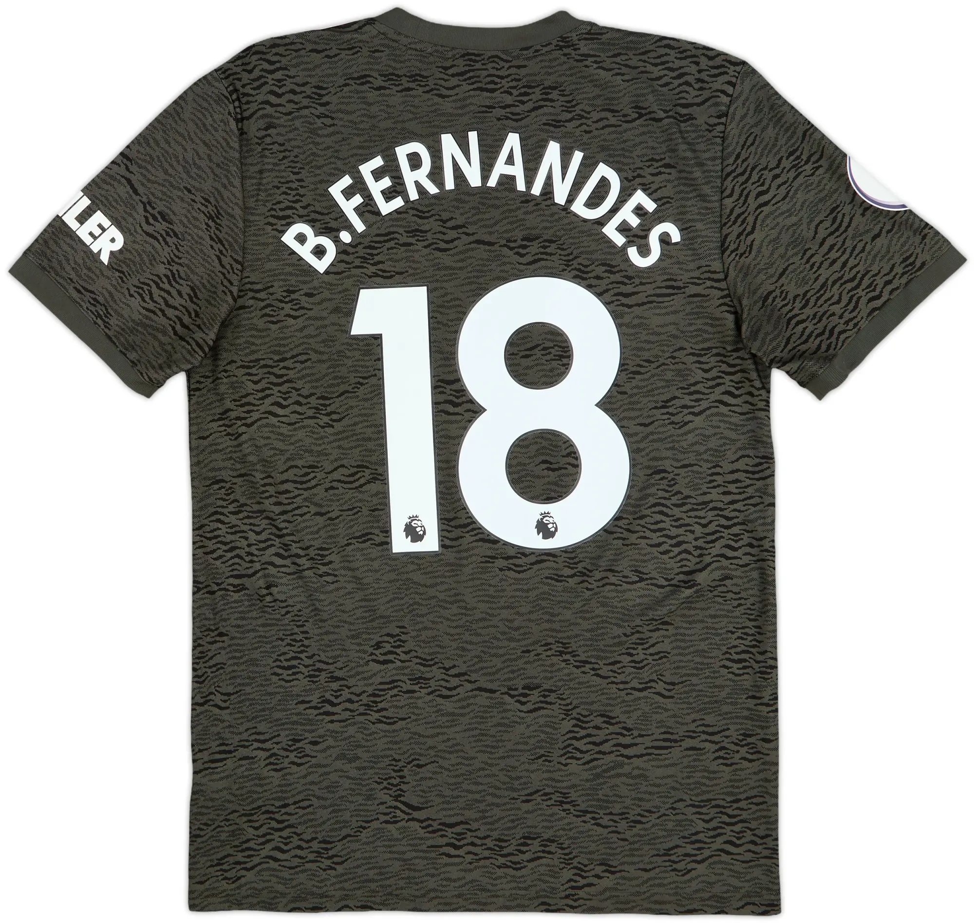 2020-21 Manchester United Away Shirt B.Fernandes #18 - 8/10 - (M)