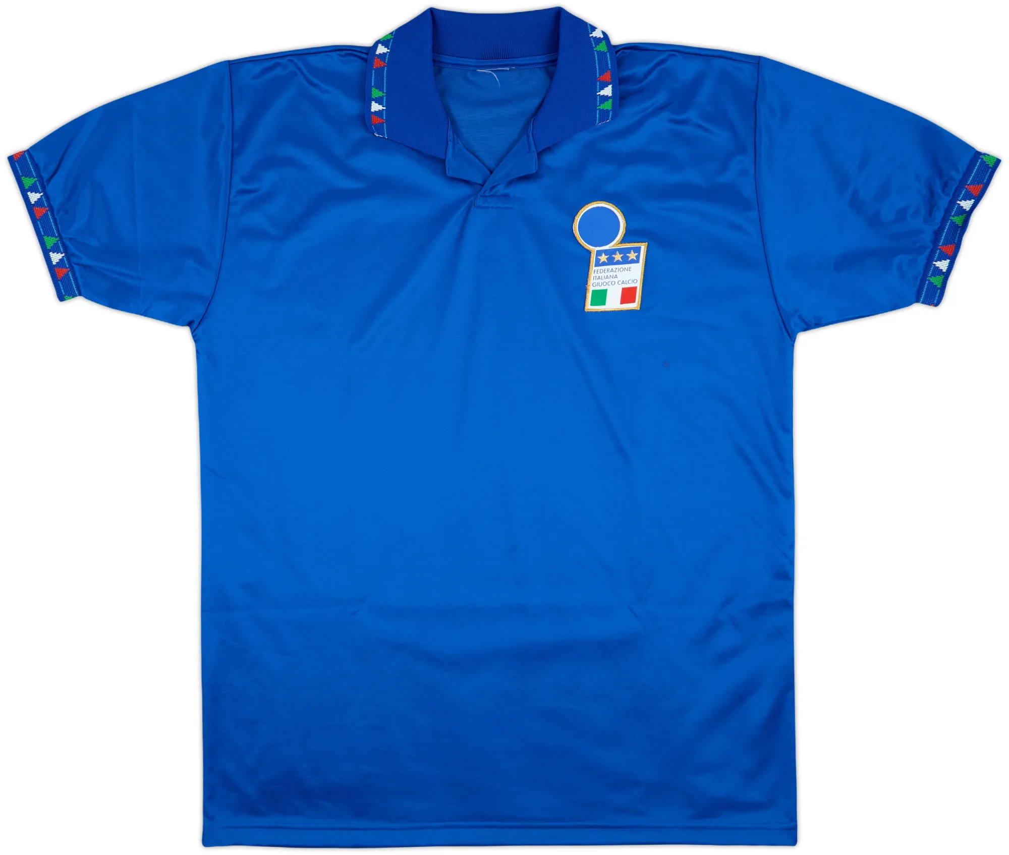 Diadora Italy Mens SS Home Shirt 1992