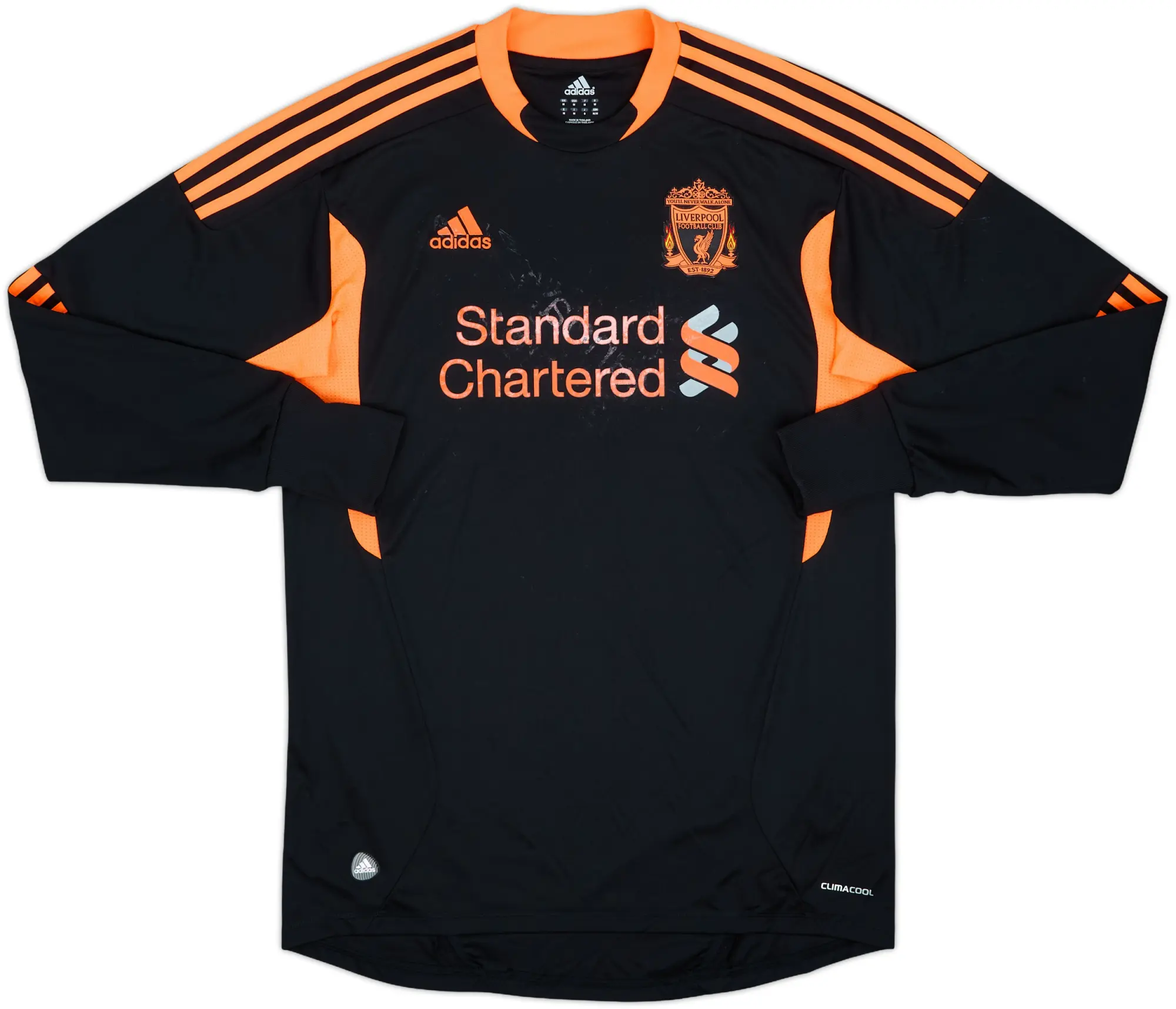 2010-11 Liverpool GK L/S Shirt - 5/10 - (M)
