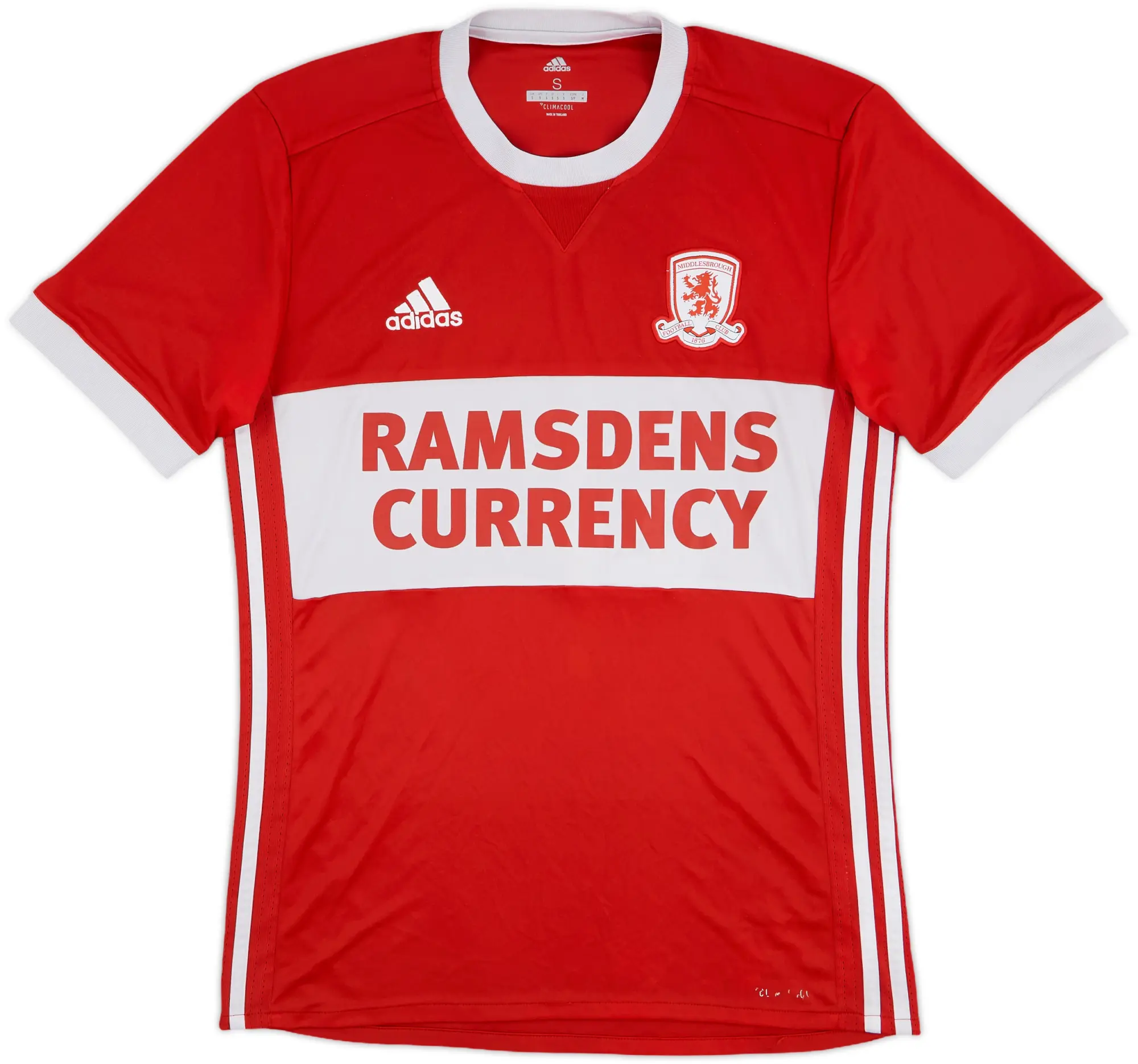 2017-18 Middlesbrough Home Shirt - 4/10 - (S)