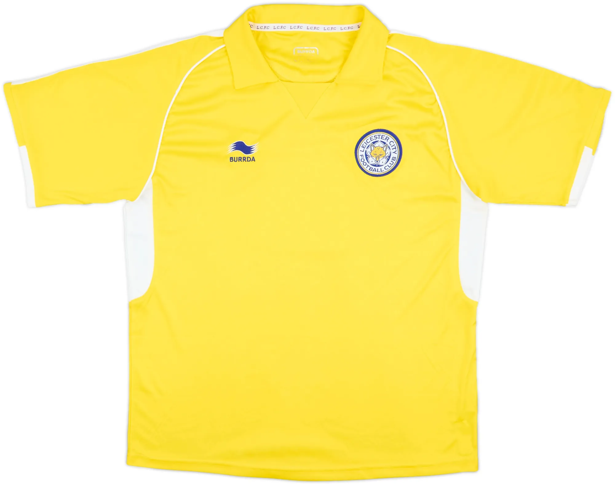 Burrda Leicester City Mens SS Away Shirt 2010/11