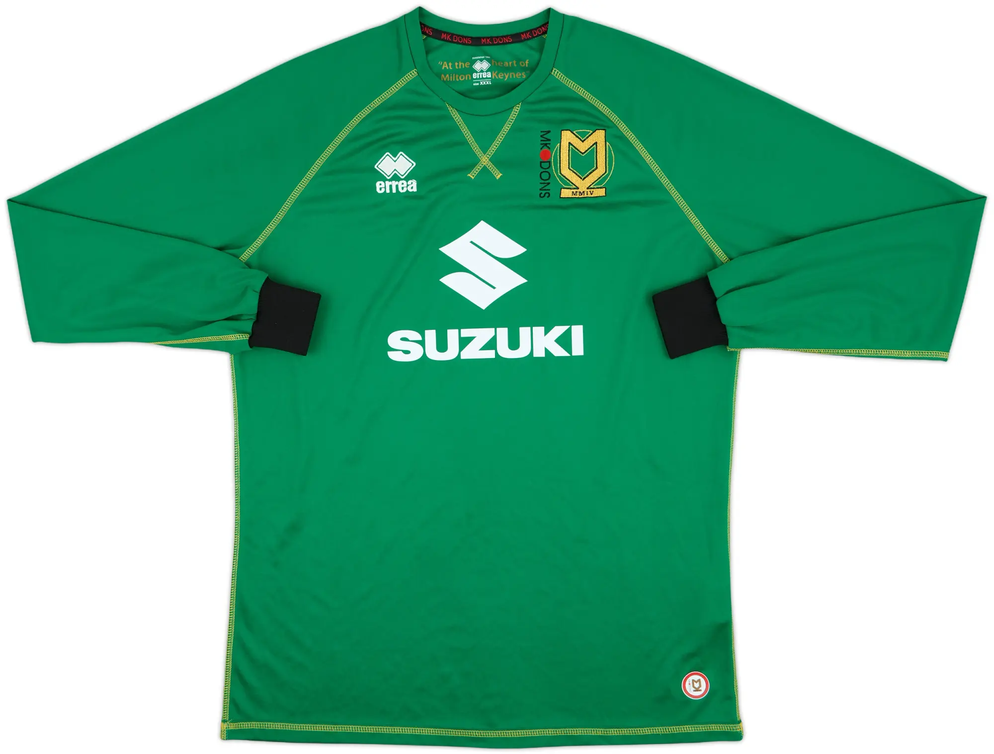2016-17 MK Dons GK Shirt - 9/10 - (3XL)