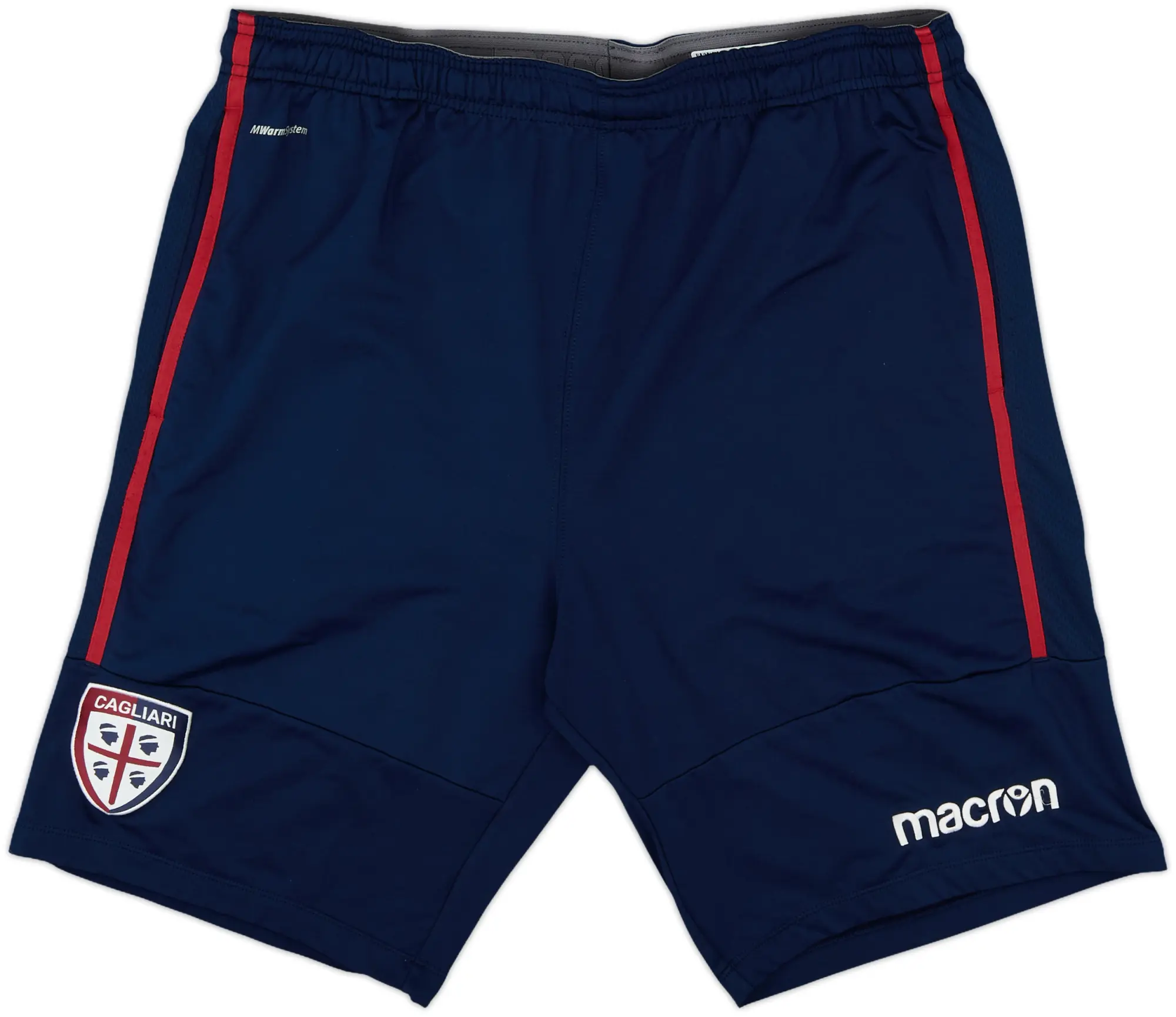 2018-19 Cagliari Macron Training Shorts - 9/10 - (XL)
