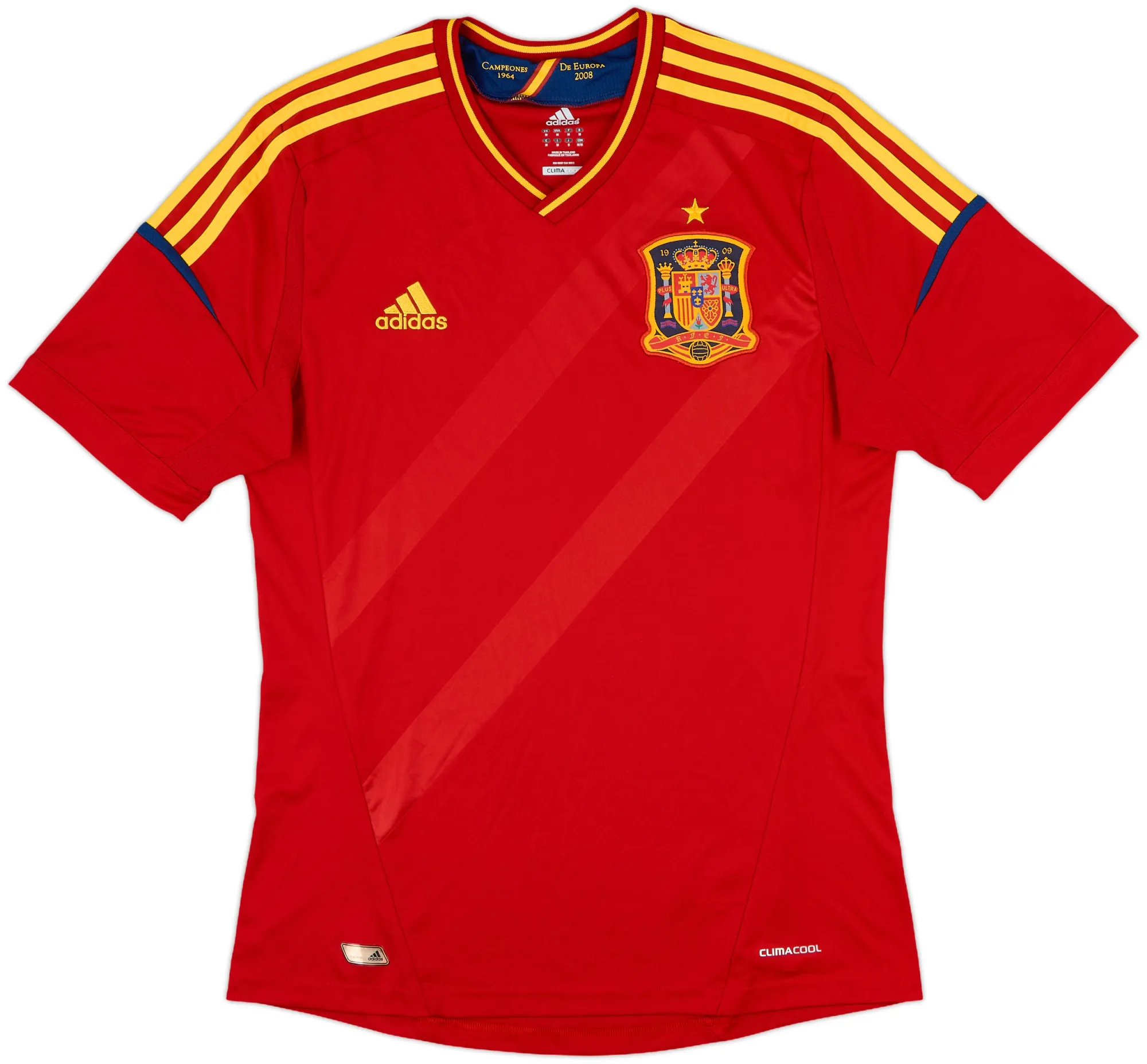 adidas Spain Mens SS Home Shirt 2011