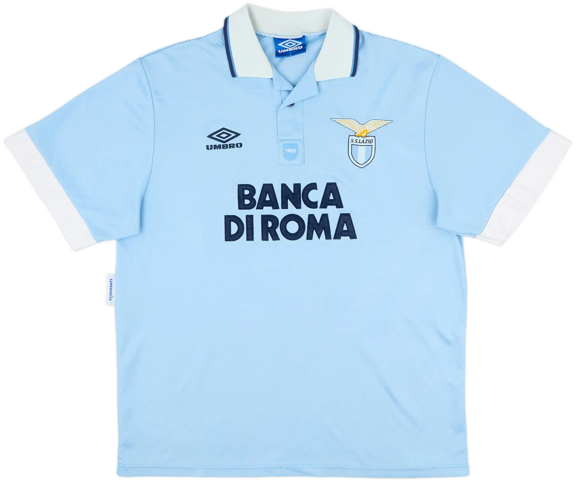 1993-95 Lazio Home Shirt - 8/10 - (L)