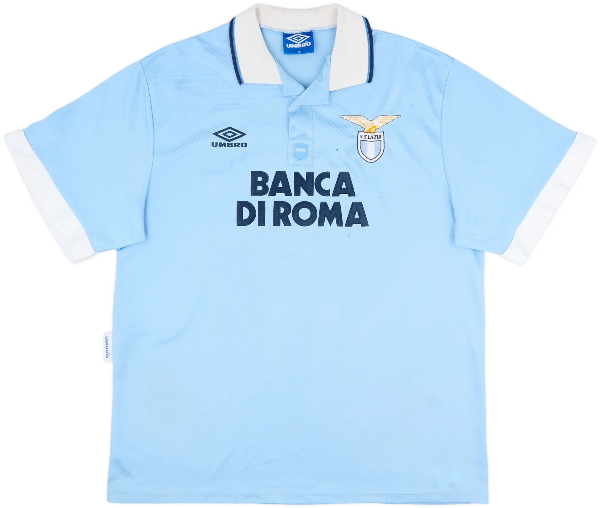 1993-95 Lazio Home Shirt - 6/10 - (XL)
