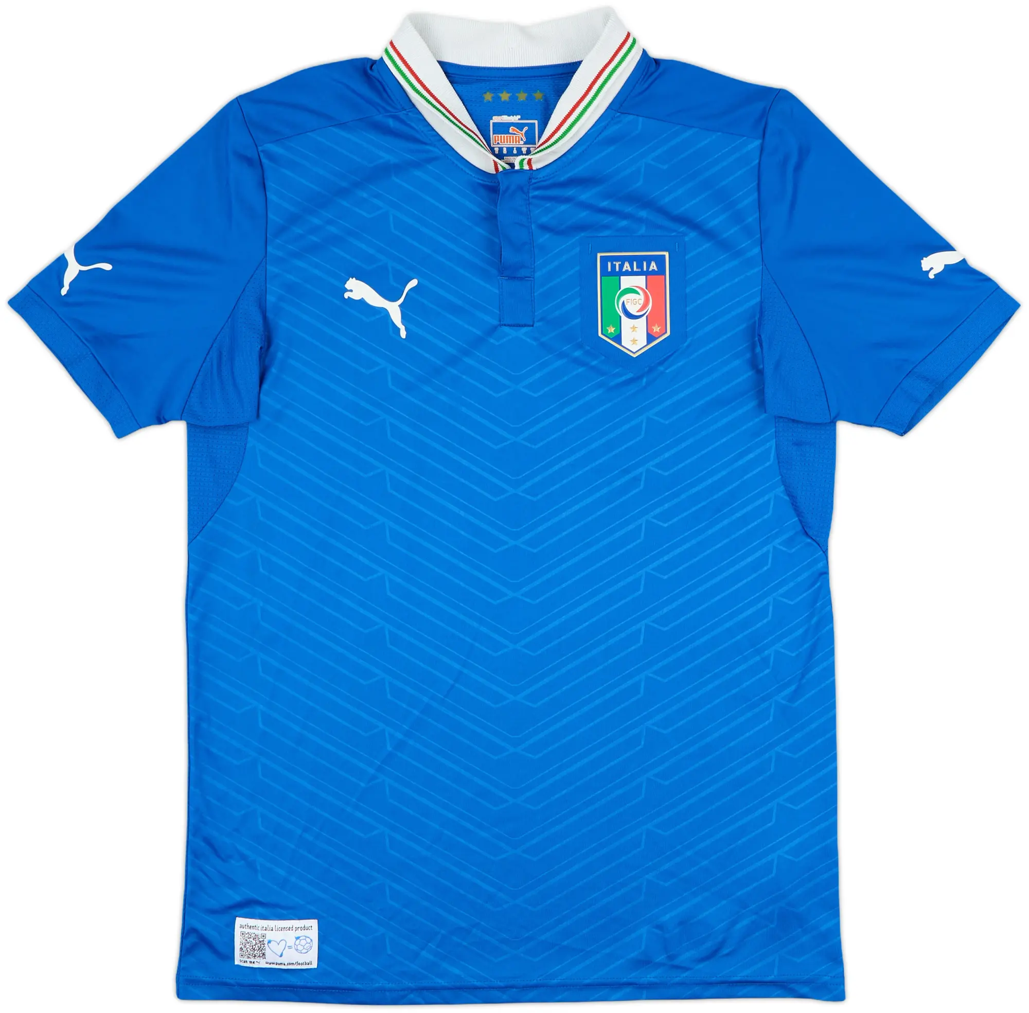 2012-13 Italy Home Shirt - 8/10 - (M)