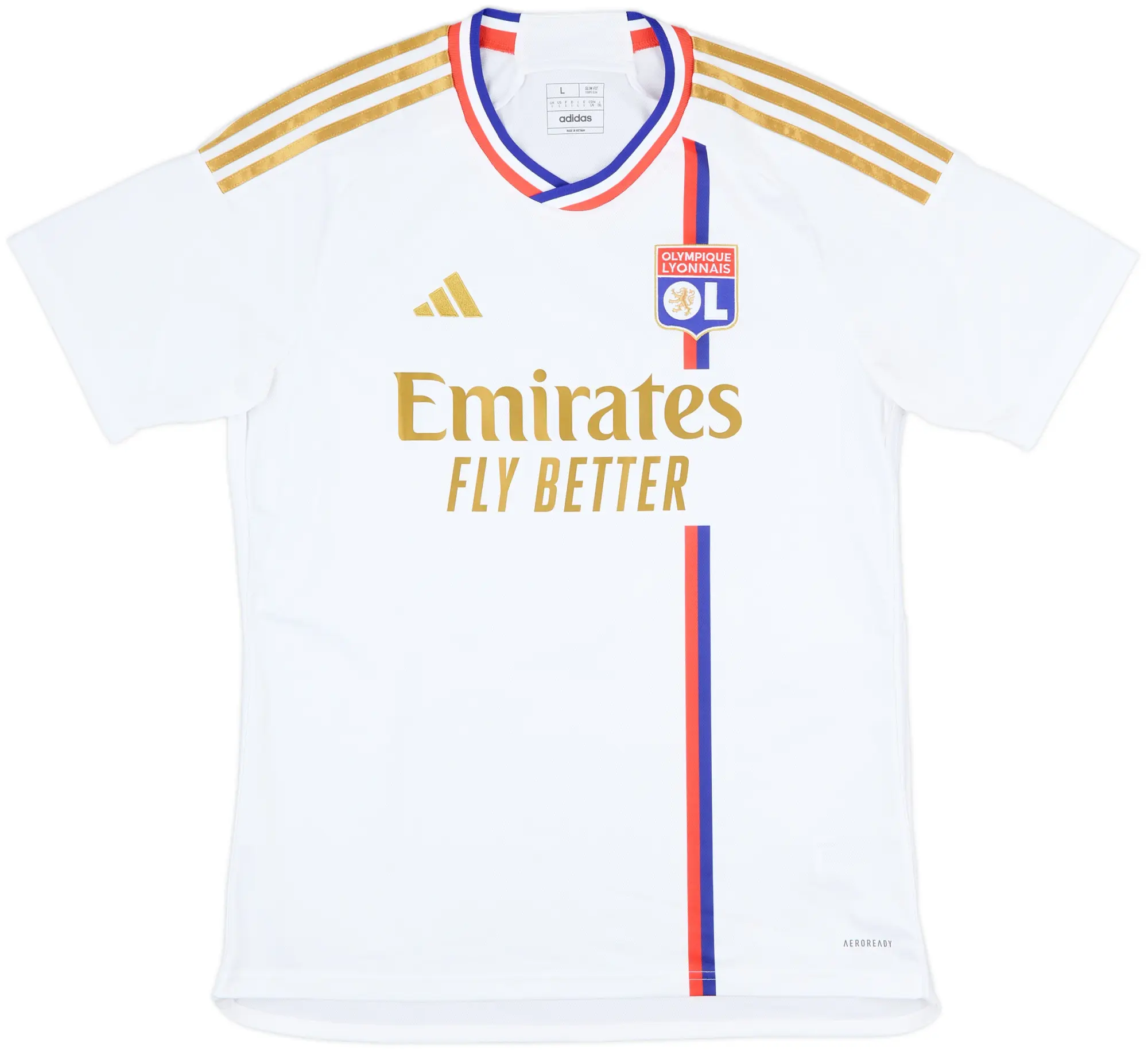 2023-24 Lyon Home Shirt - 10/10 - (L)