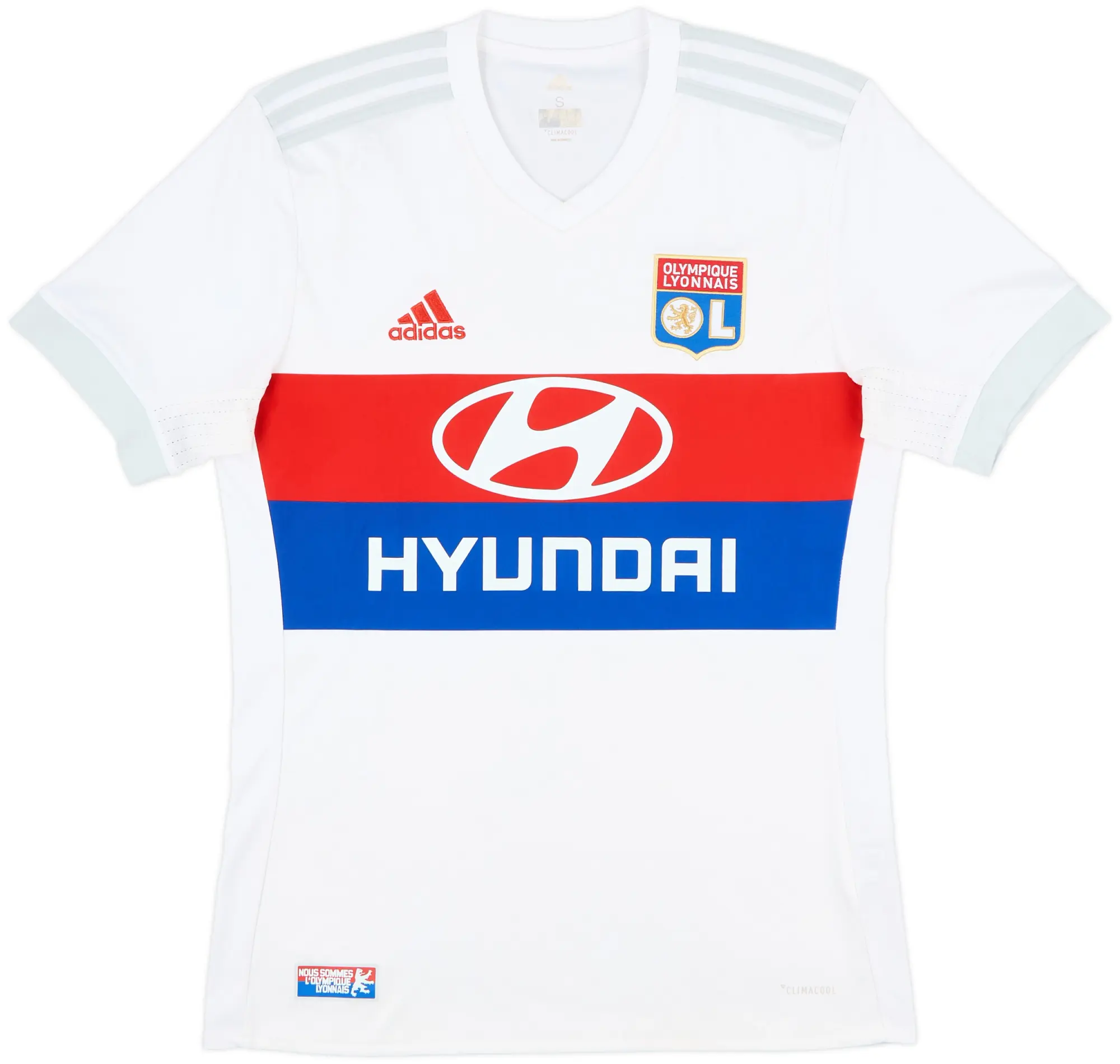 2017-18 Lyon Home Shirt - 8/10 - (S)