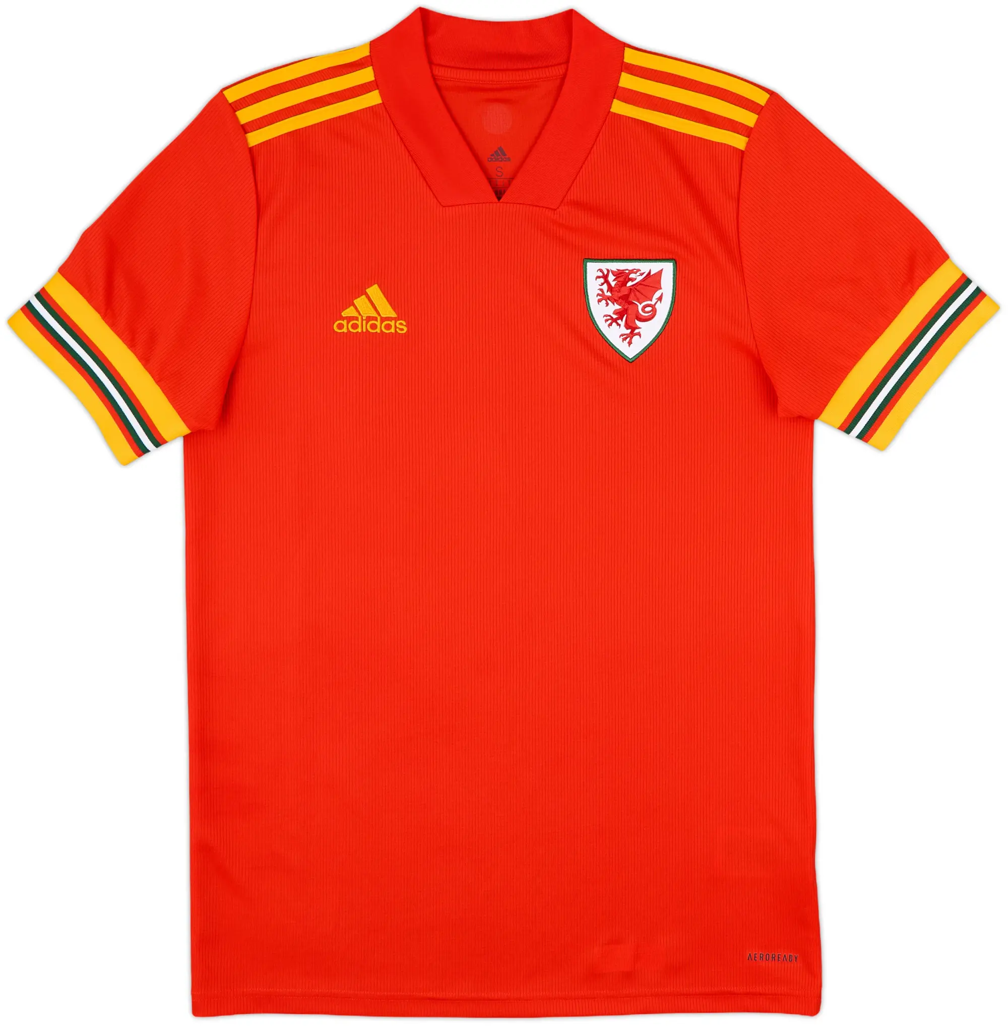 2020-21 Wales Home Shirt - 10/10 - (S)
