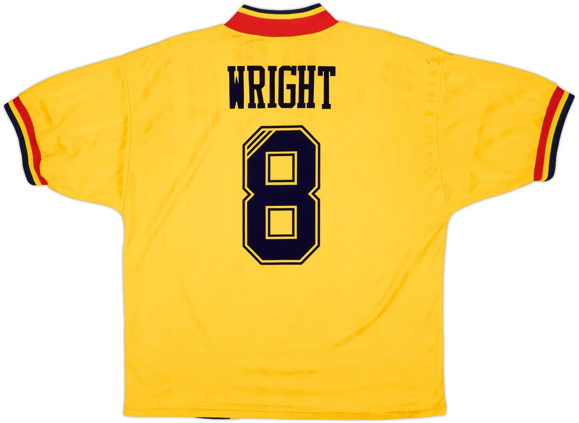 1993-94 Arsenal Away Shirt Wright #8 - 7/10 - (L)