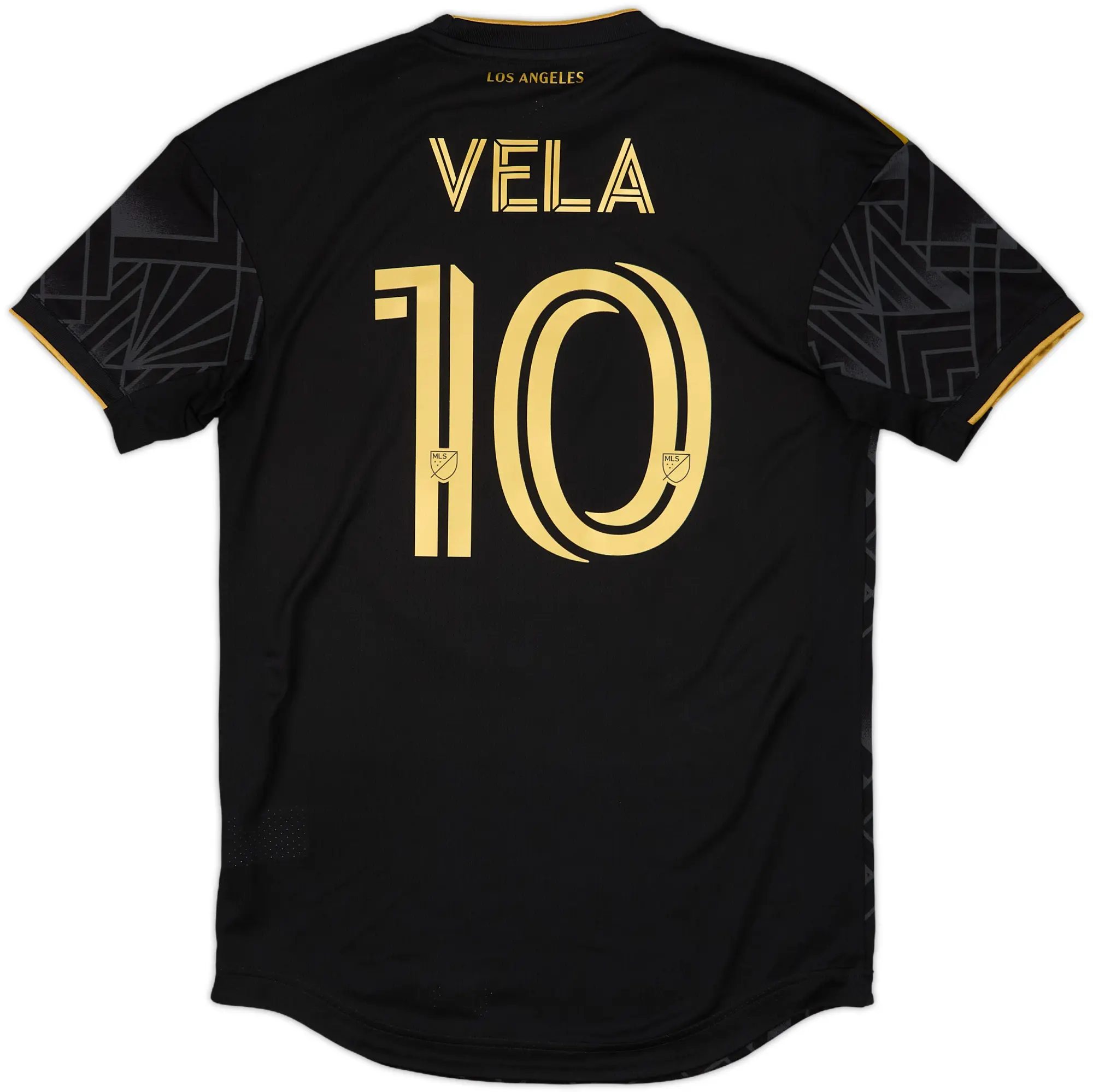 adidas Los Angeles FC Mens SS Player Issue Home Shirt 2022
