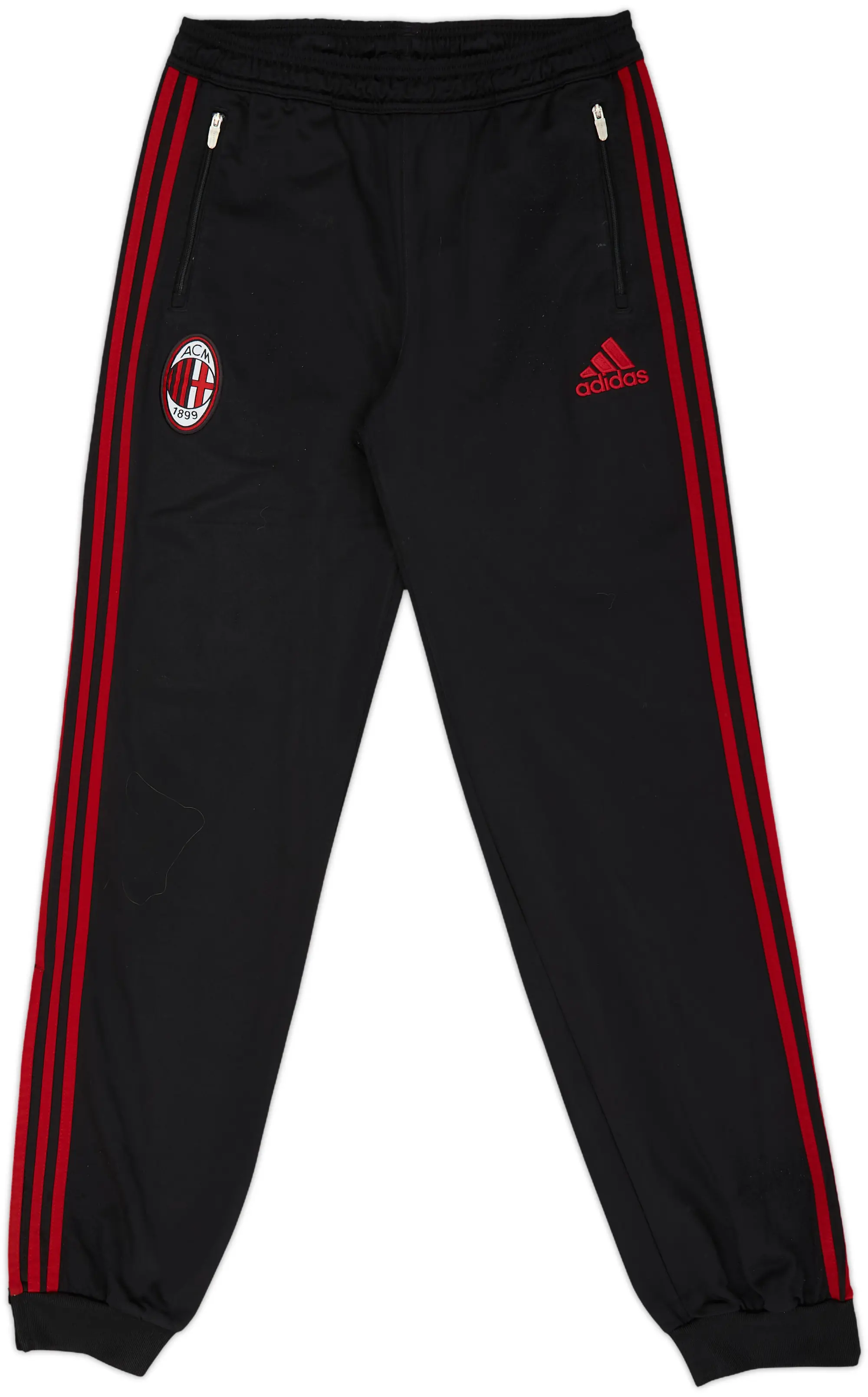 2014-15 AC Milan adidas Track Pants/Bottoms - 7/10 - (M)
