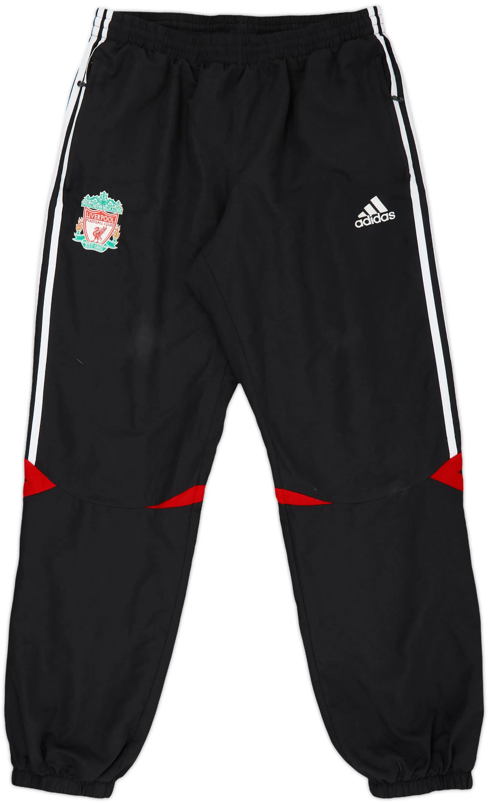 2007-08 Liverpool adidas Track Pants/Bottoms - 7/10 - (XL)