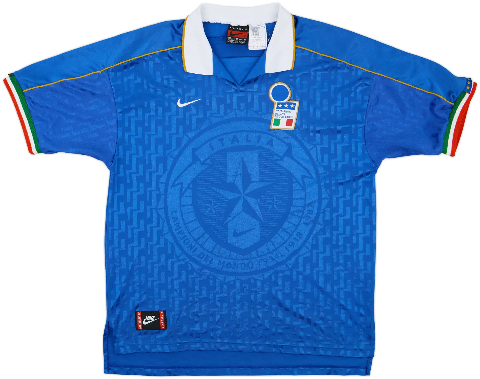 1994-96 Italy Home Shirt - 8/10 - (XL)