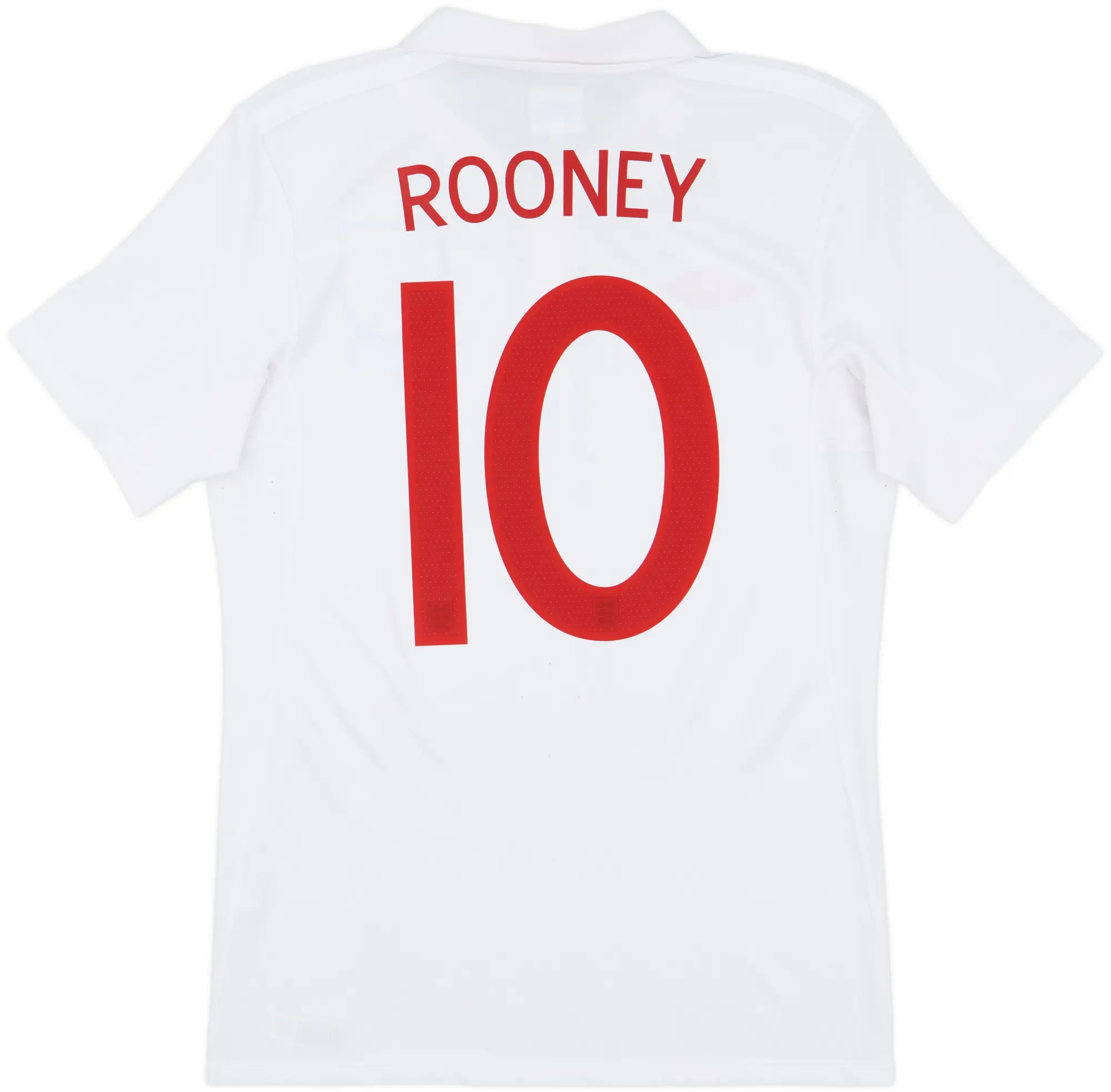 2009-10 England 'South Africa' Home Shirt Rooney #10 - 9/10 - (S)