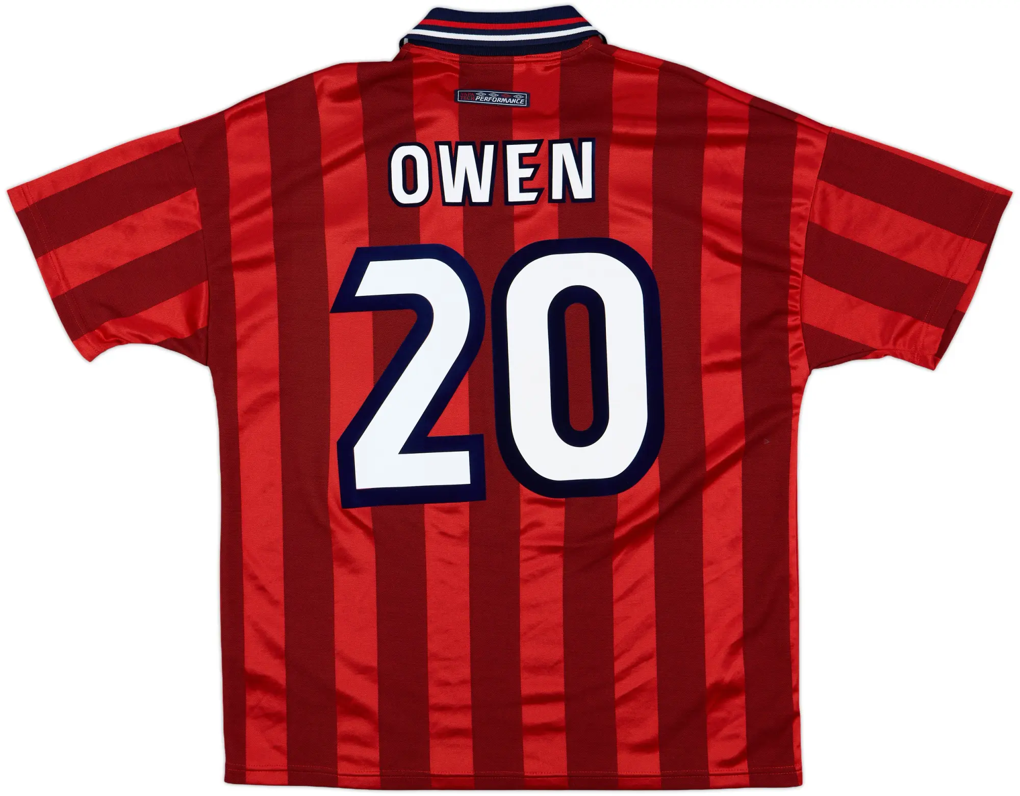 1997-99 England Away Shirt Owen #20 - 9/10 - (L)