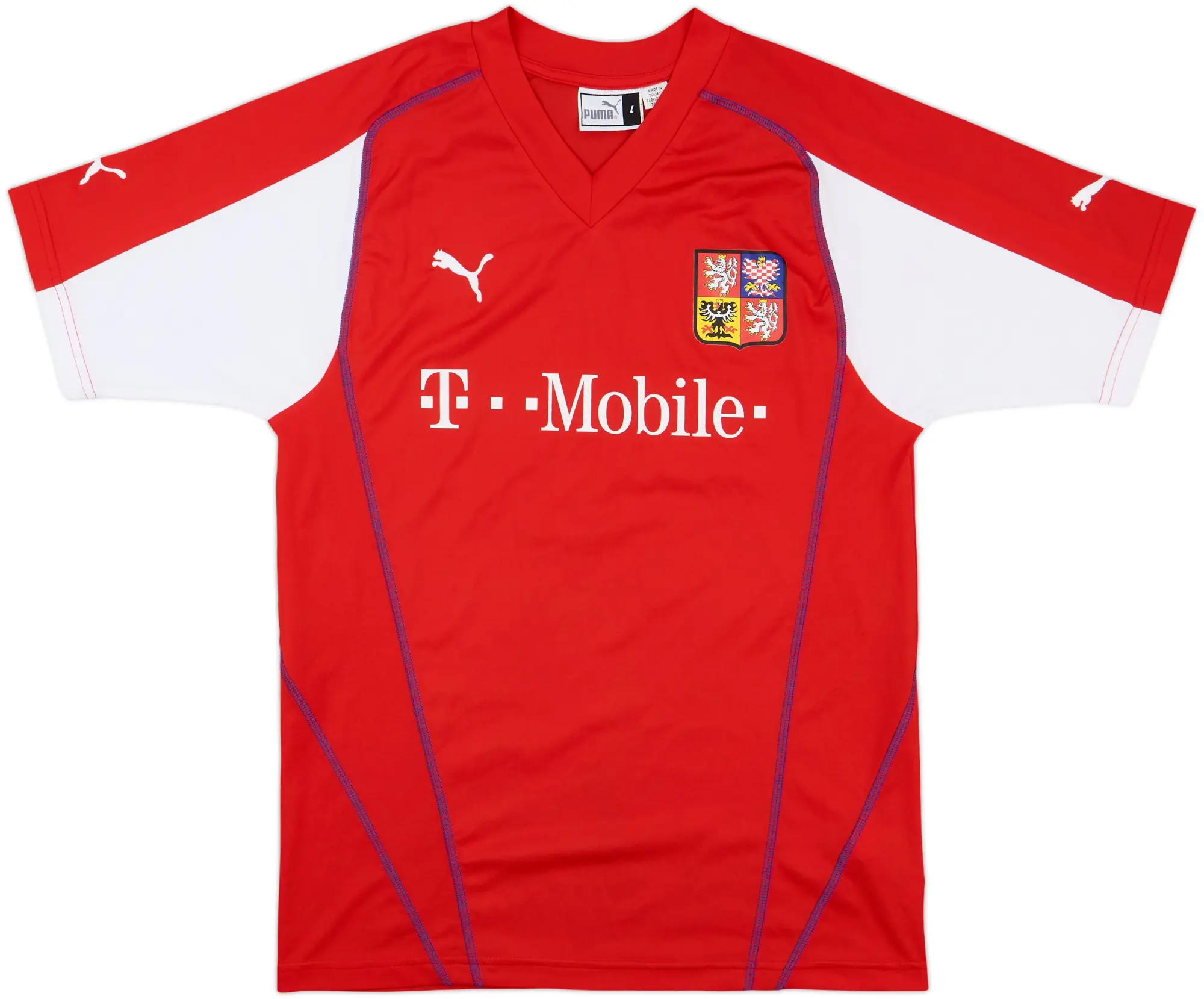 2003-04 Czech Republic Basic Home Shirt - 9/10 - (L)