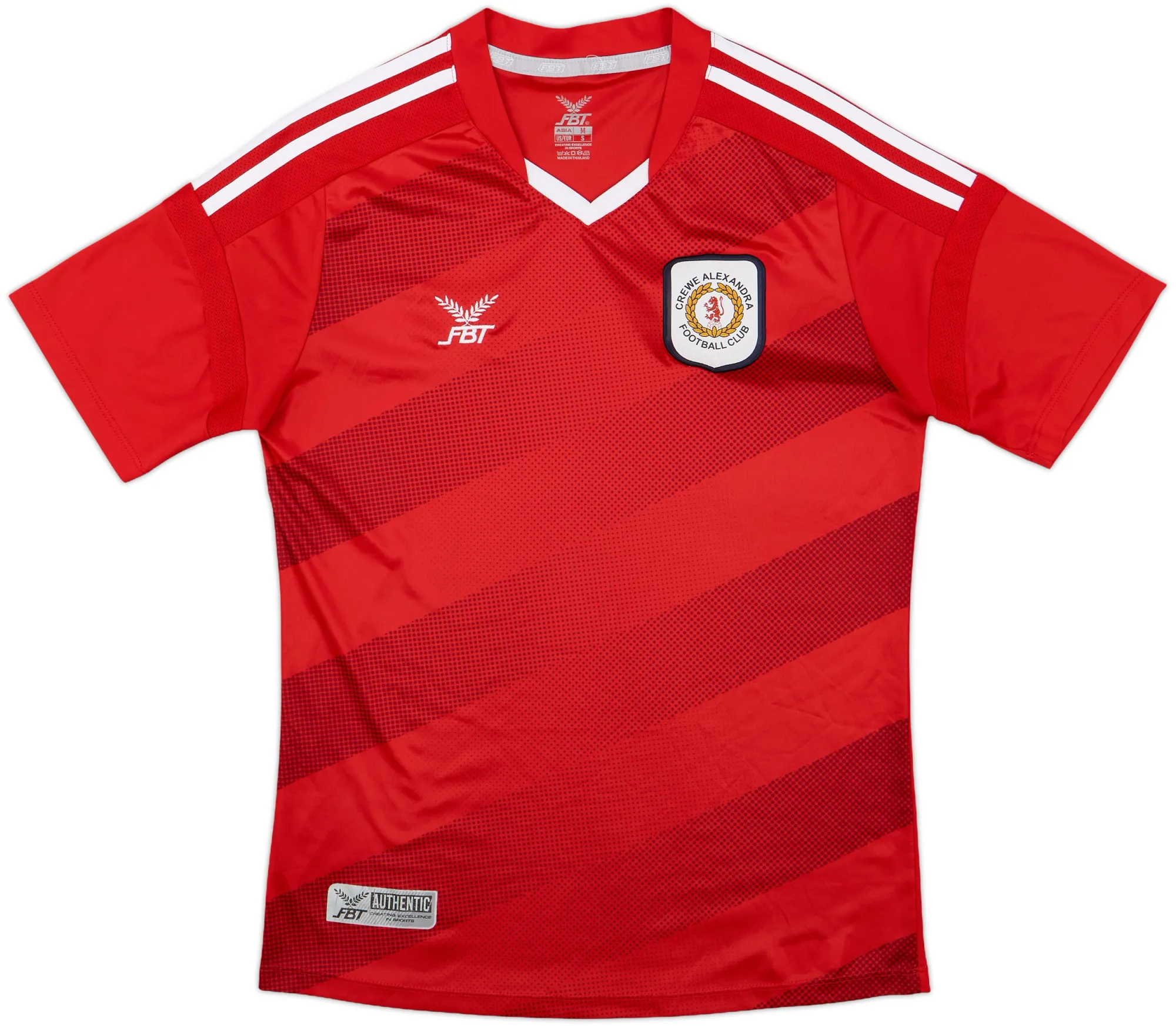 FBT Crewe Alexandra Mens SS Home Shirt 2017/18