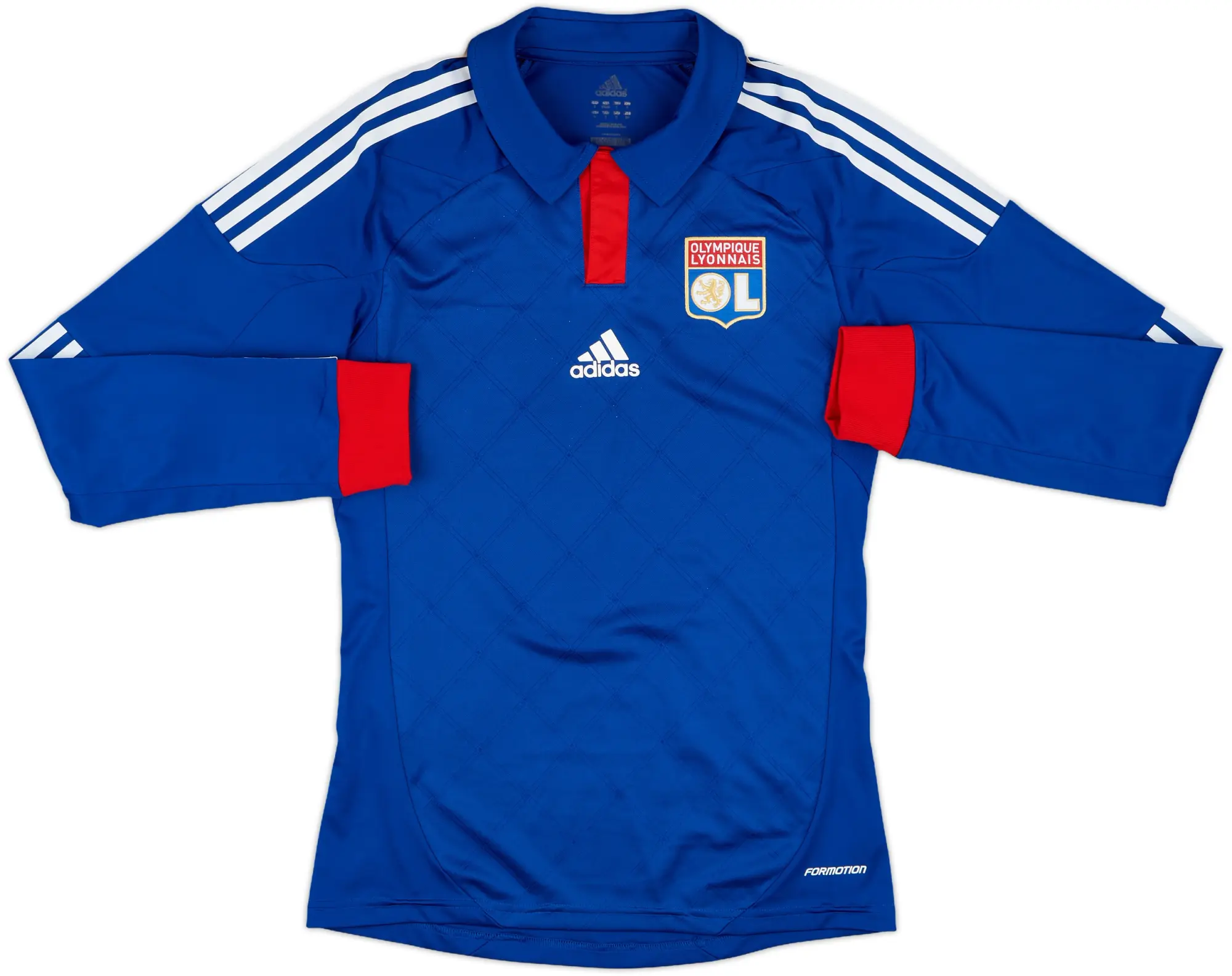 2012-13 Lyon Away Player Issue L/S Shirt - 4/10 - (S)