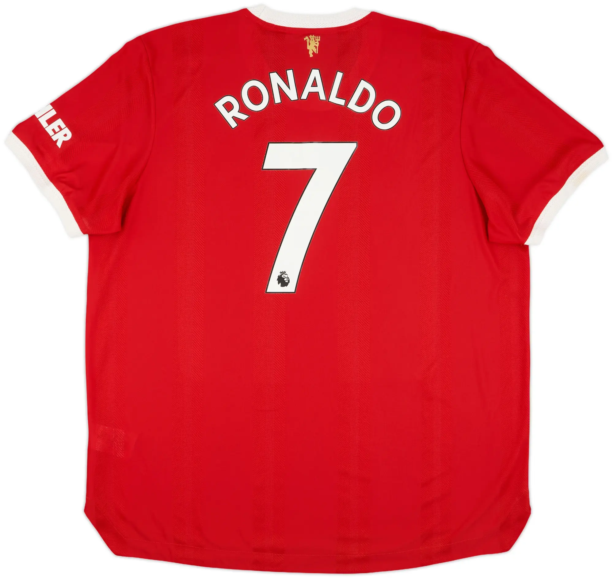 2021-22 Manchester United Authentic Home Shirt Ronaldo #7 - 9/10 - (XXL)