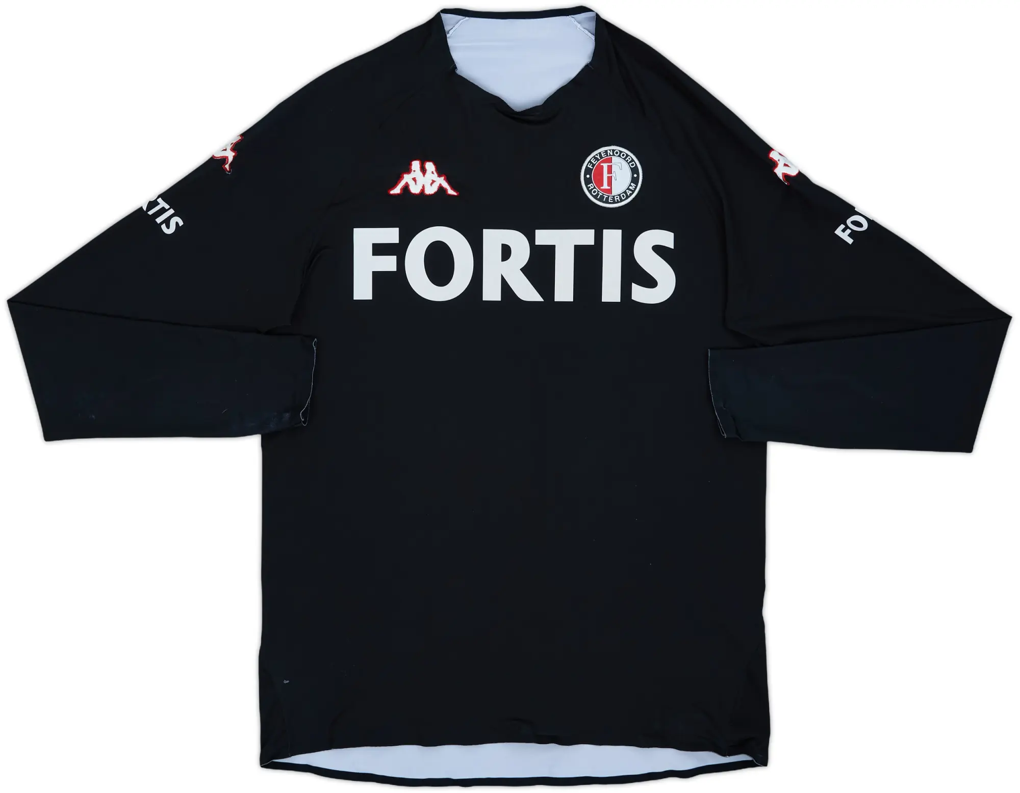 2005-07 Feyenoord Player Issue GK Shirt - 6/10 - (L)