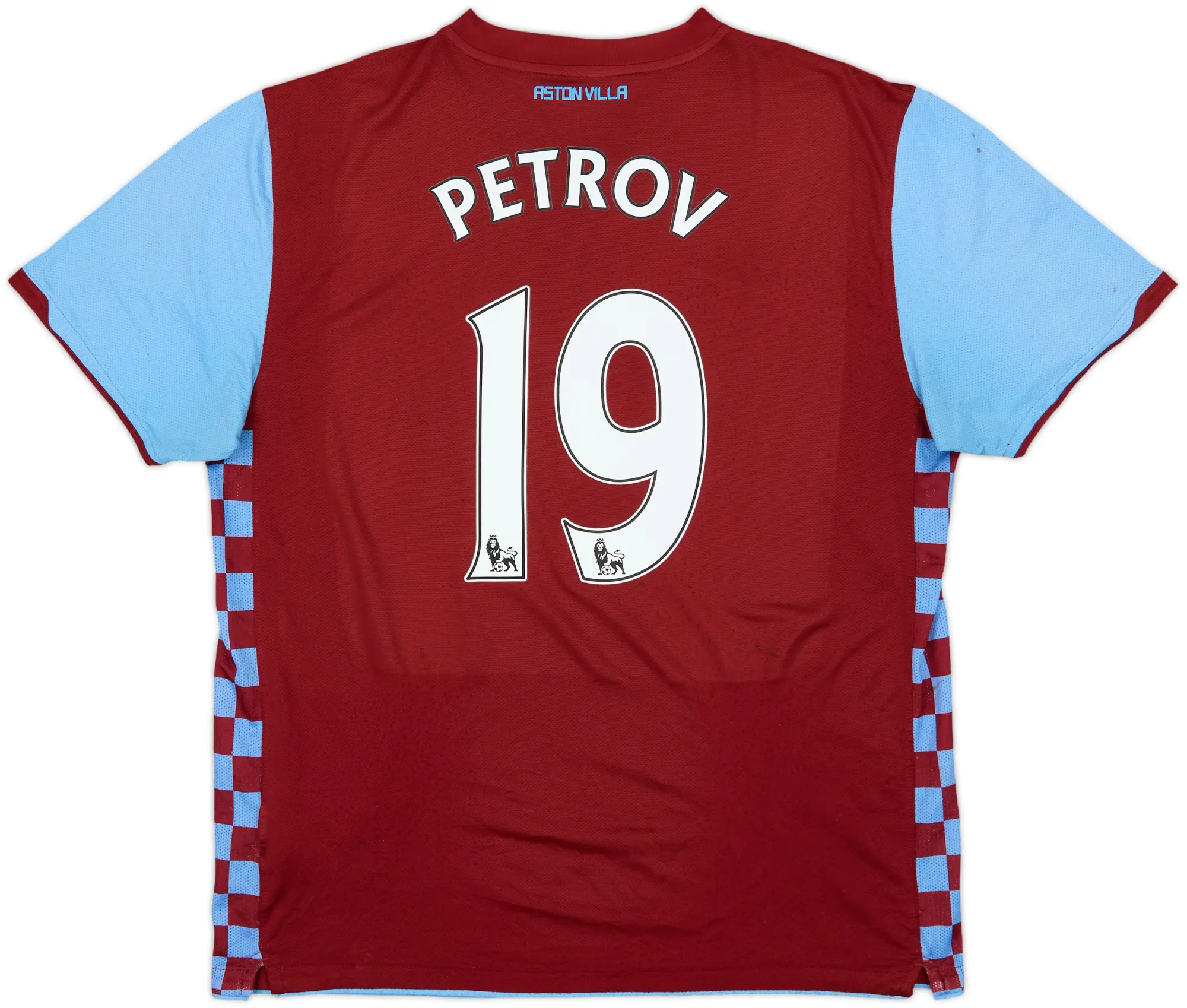 2010-11 Aston Villa Home Shirt Petrov #19 - 4/10 - (XL)