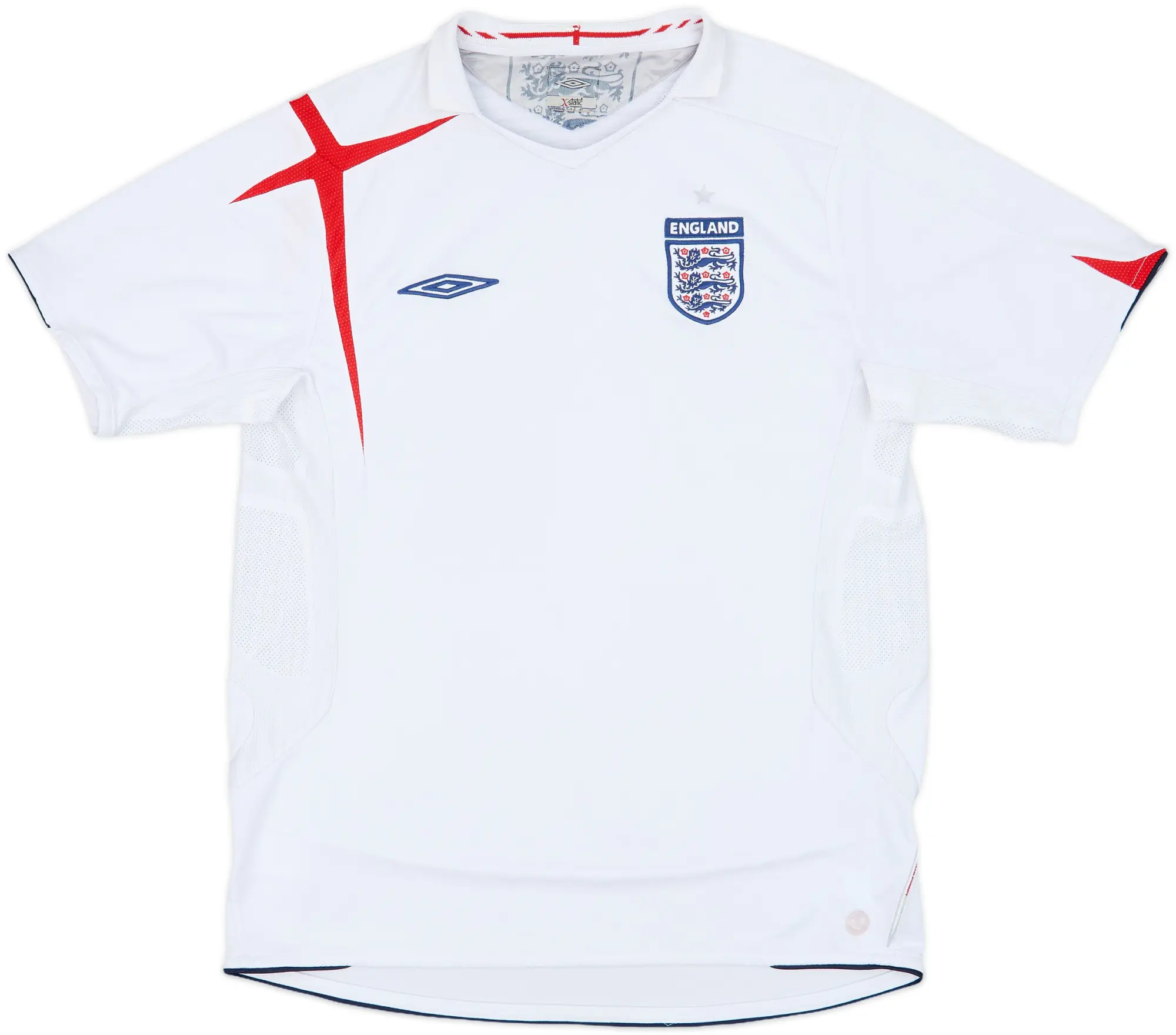2005-07 England Home Shirt - 4/10 - (L)