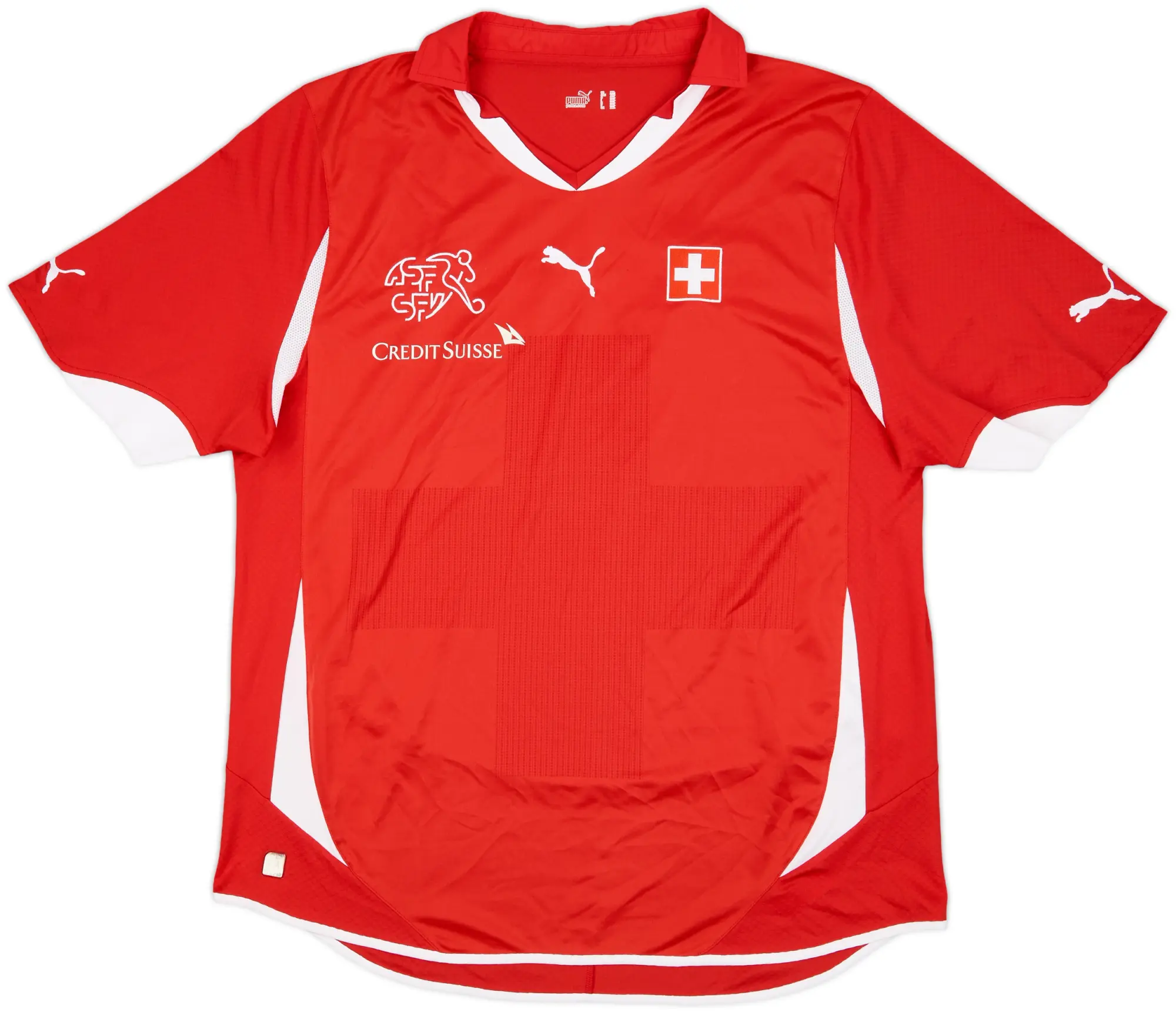 2010-11 Switzerland Home Shirt - 9/10 - (XXL)