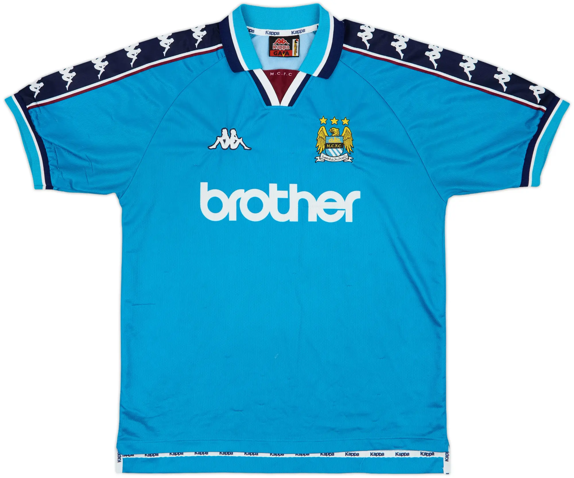 1997-99 Manchester City Home Shirt - 5/10 - (L)