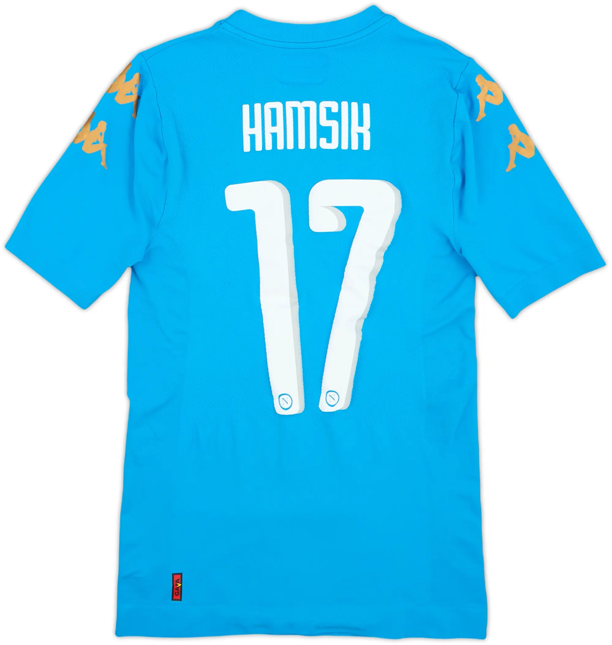 2016-17 Napoli Home Shirt Hamsik #17 - 6/10 - (L.Boys)